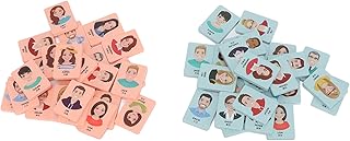 Brinquedo de Adivinhação de Madeira, Jogo de Adivinhação Interativo para Pais e Filhos, Brinquedo de Tabuleiro, Quebra-cabeça Educacional, Prática de Basswood, Habilidades Sociais para Crianças