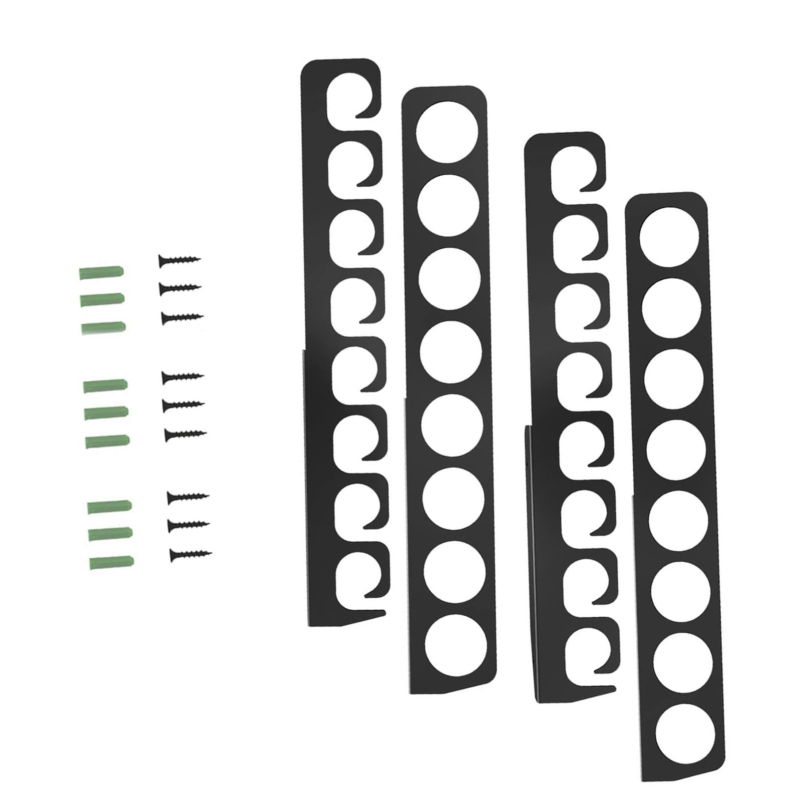 SHINLHUA Horizontal Fishing Rod Hanger Fishing Rod Holder Brackets Wall Mount Rack for Garage Wall Ceiling Stand Display Stand