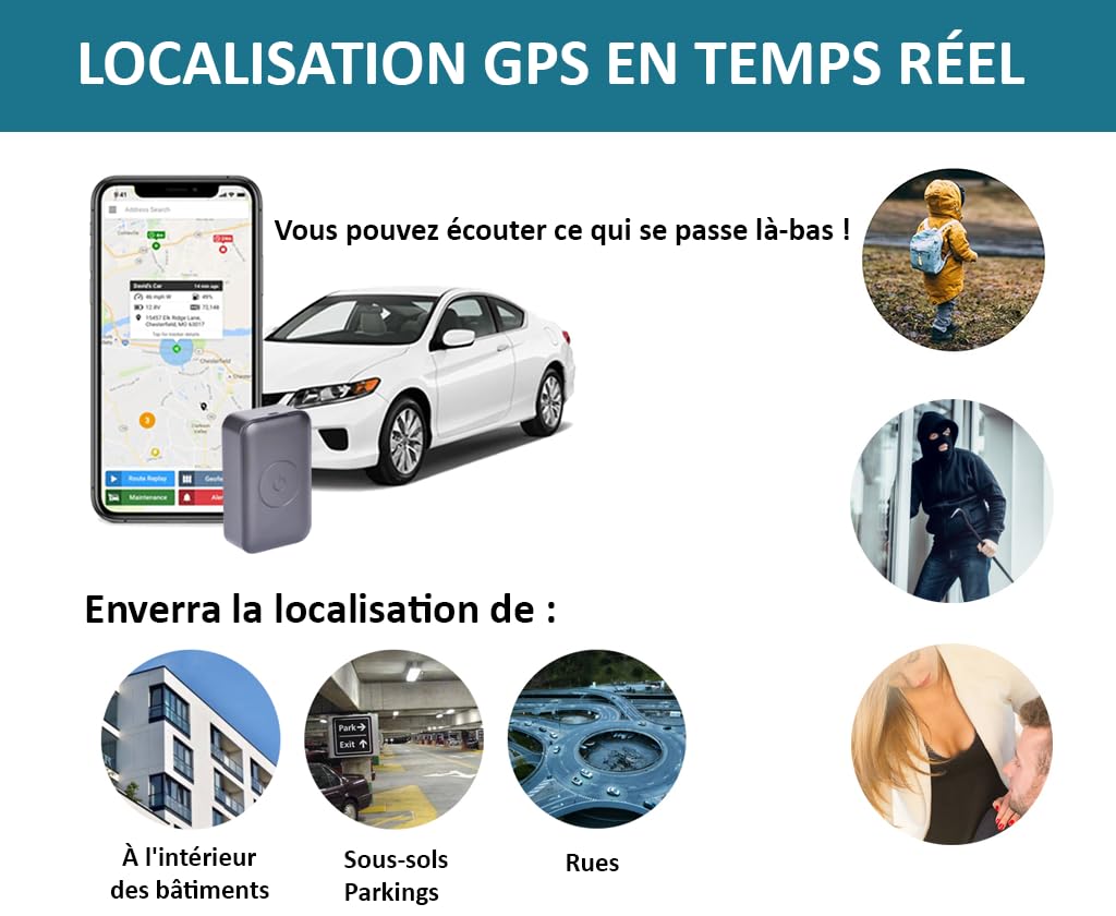 [Mis à Jour en 2025] Dispositif GSM Micro Espion Ecoute a Distance en Temps réel Qui Vous Appelle ou Que Vous Pouvez Appeler, Micro Espion Enregistreur Vocal & Optimisation Vocale Enregistreur Audio