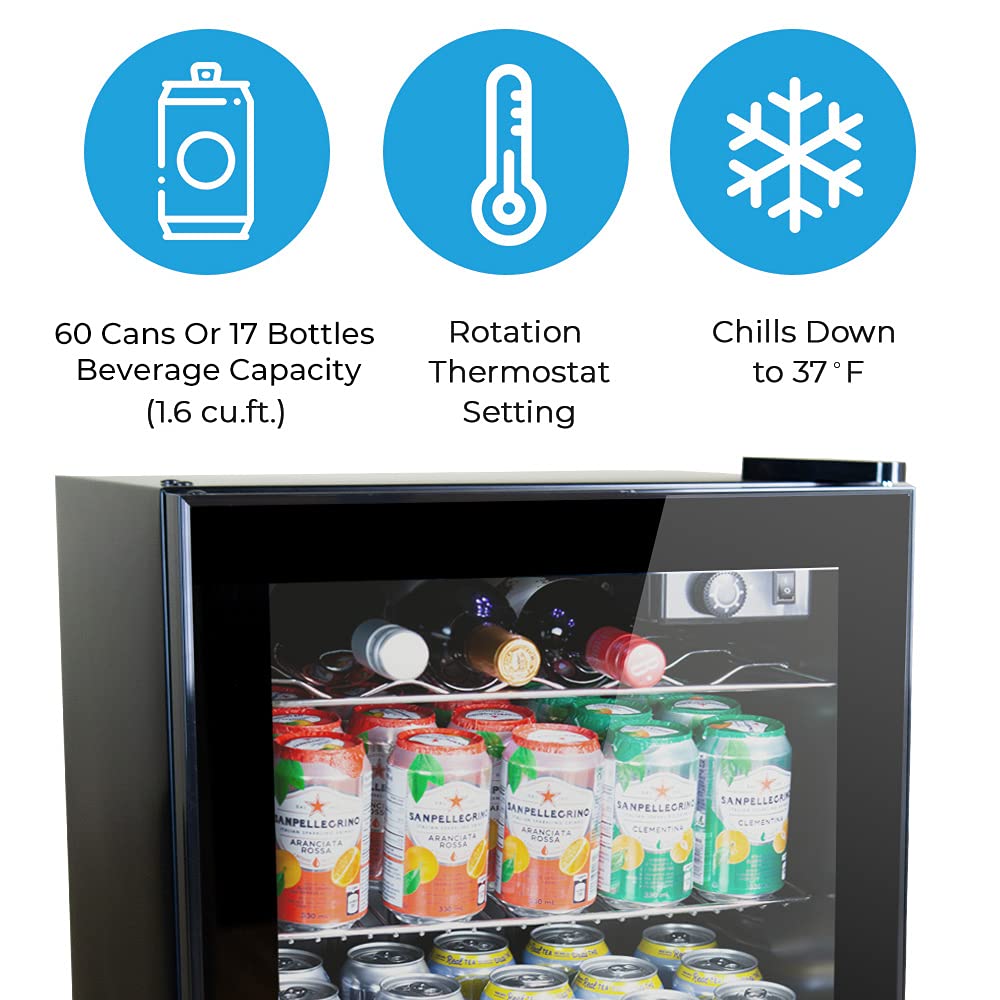 Mini Fridge 001,Beverage Refrigerator Cooler Freestanding