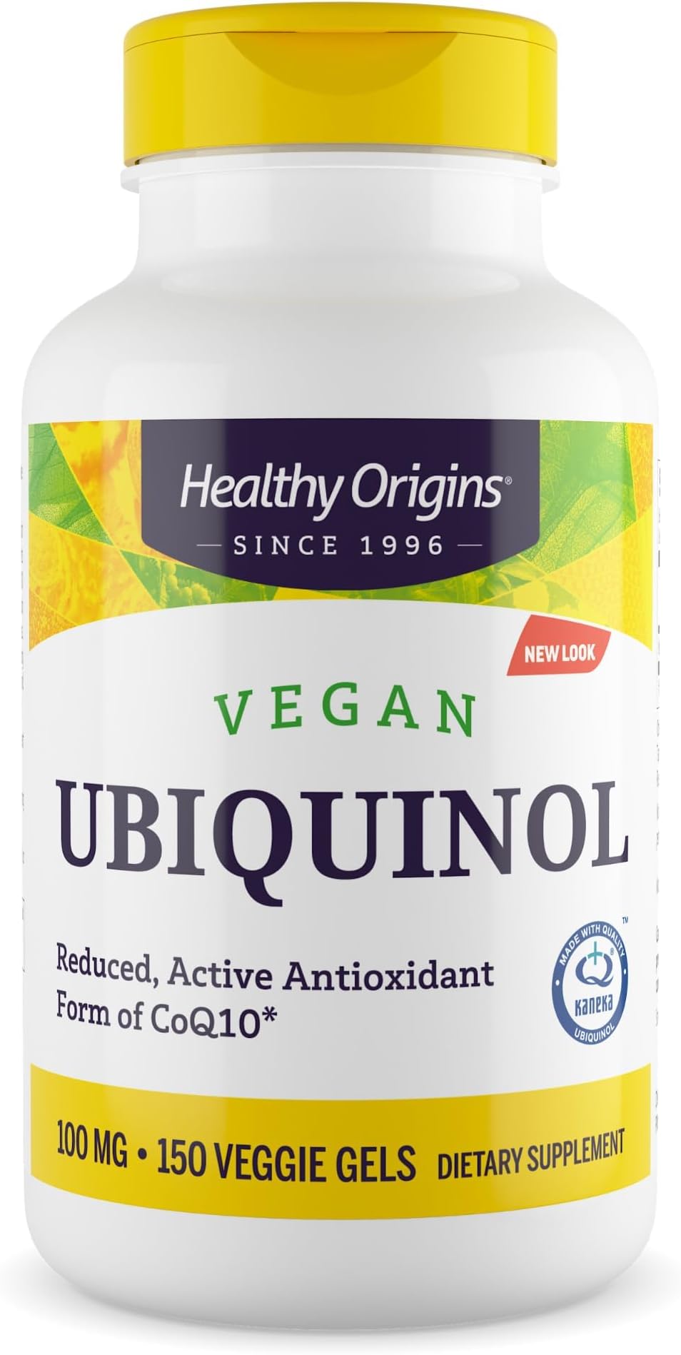 Healthy Origins Vegan Ubiquinol 100 mg 150 Veggie Softgels
