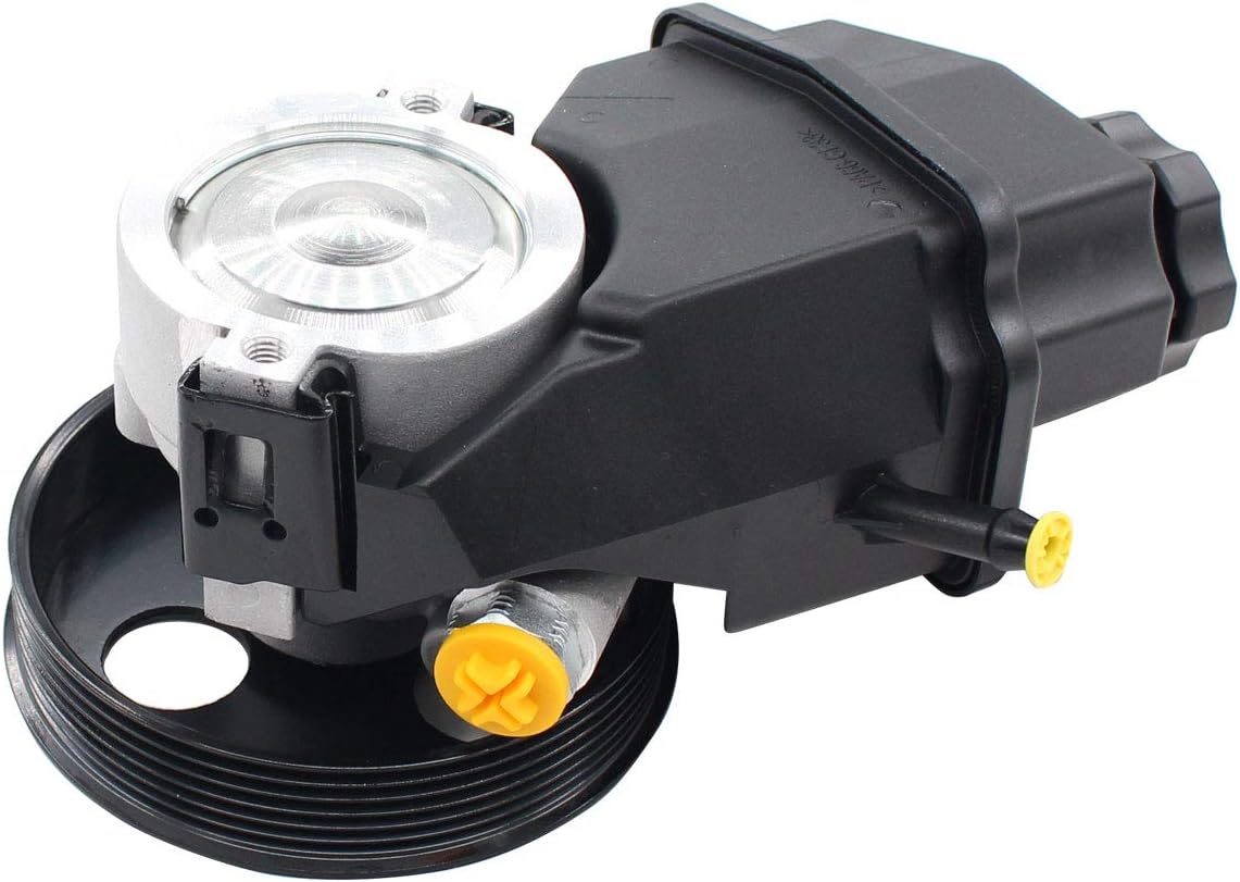 NewYall Power Steering Pump with Reservoir Pulley 3.5L/3.9L for Chevrolet Impala 2006-2011, Monte Carlo 2006-2007