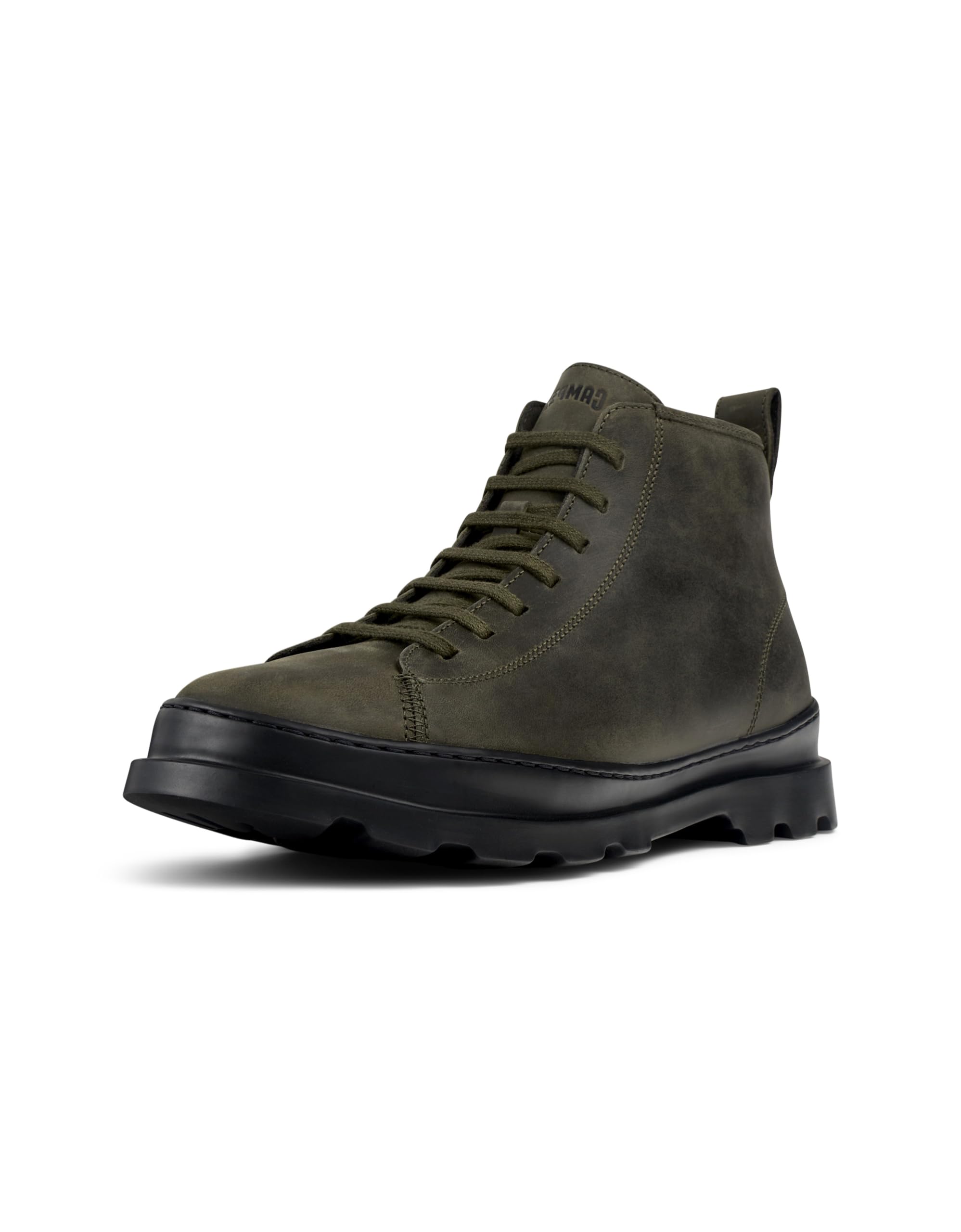 Camper Men's Brutus K300444 Basket Bootie, Grün 008, 7 UK