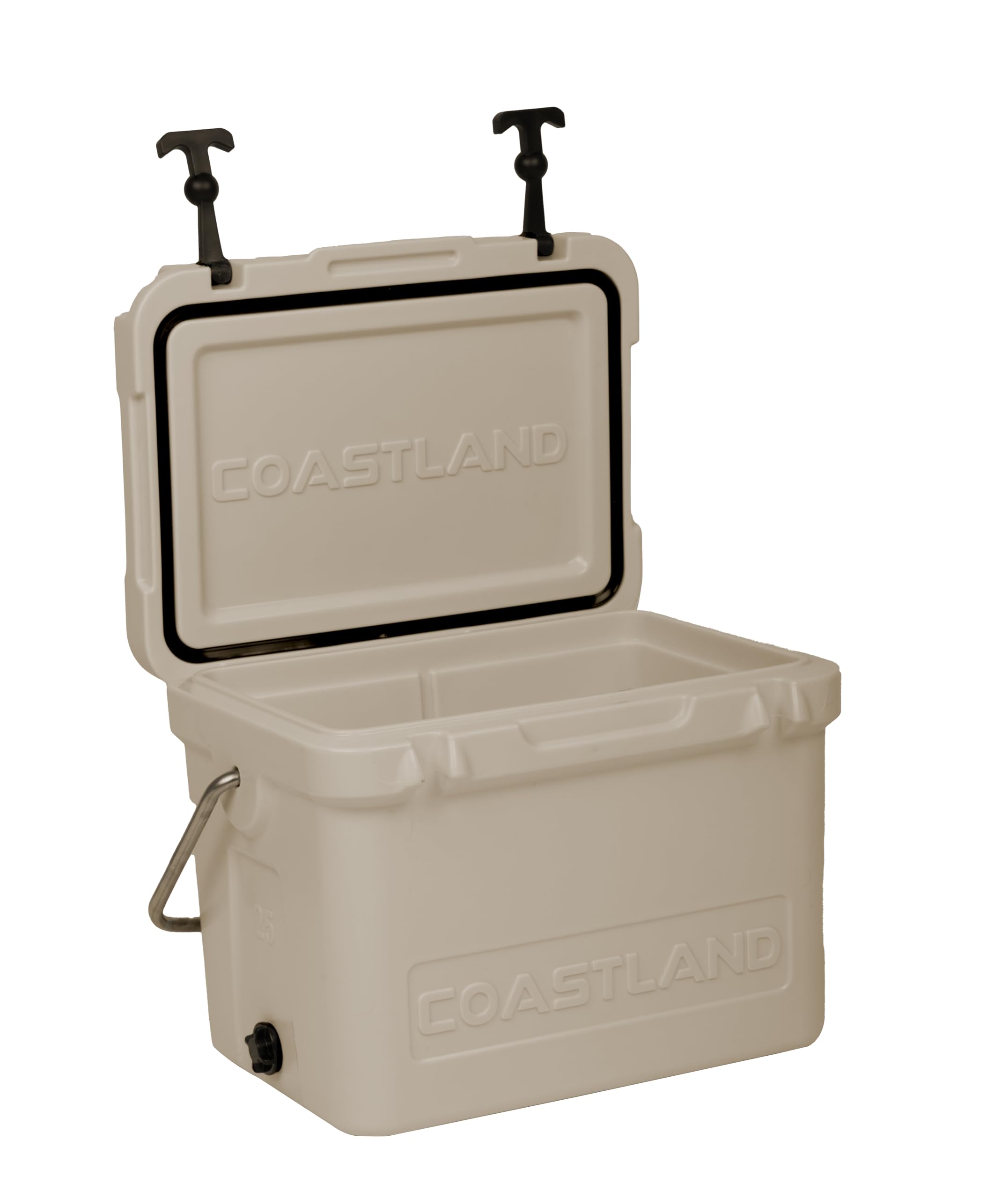 Coastland Bay Series Cooler Premium Everyday Use Insulated Rotomolded Cooler, piccola cassa del ghiaccio per spazi ristretti, partite di calcio e portelloni posteriori