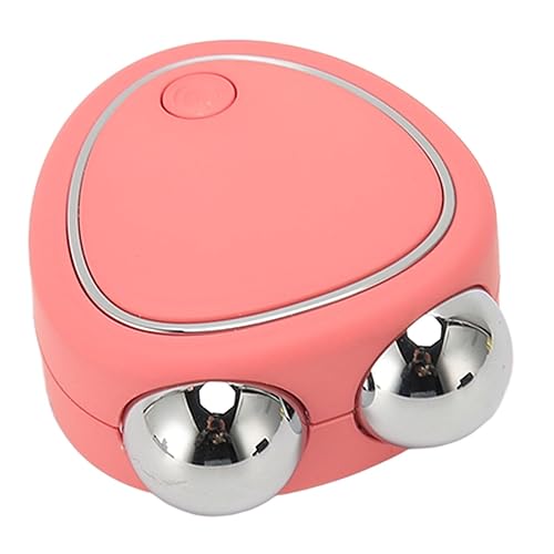 Miniatura 2 de Dispositivo portátil de tonificación facial de microcorriente, reduce las líneas finas, rodillo 3D, rosa, aumenta el colágeno, multifuncional con