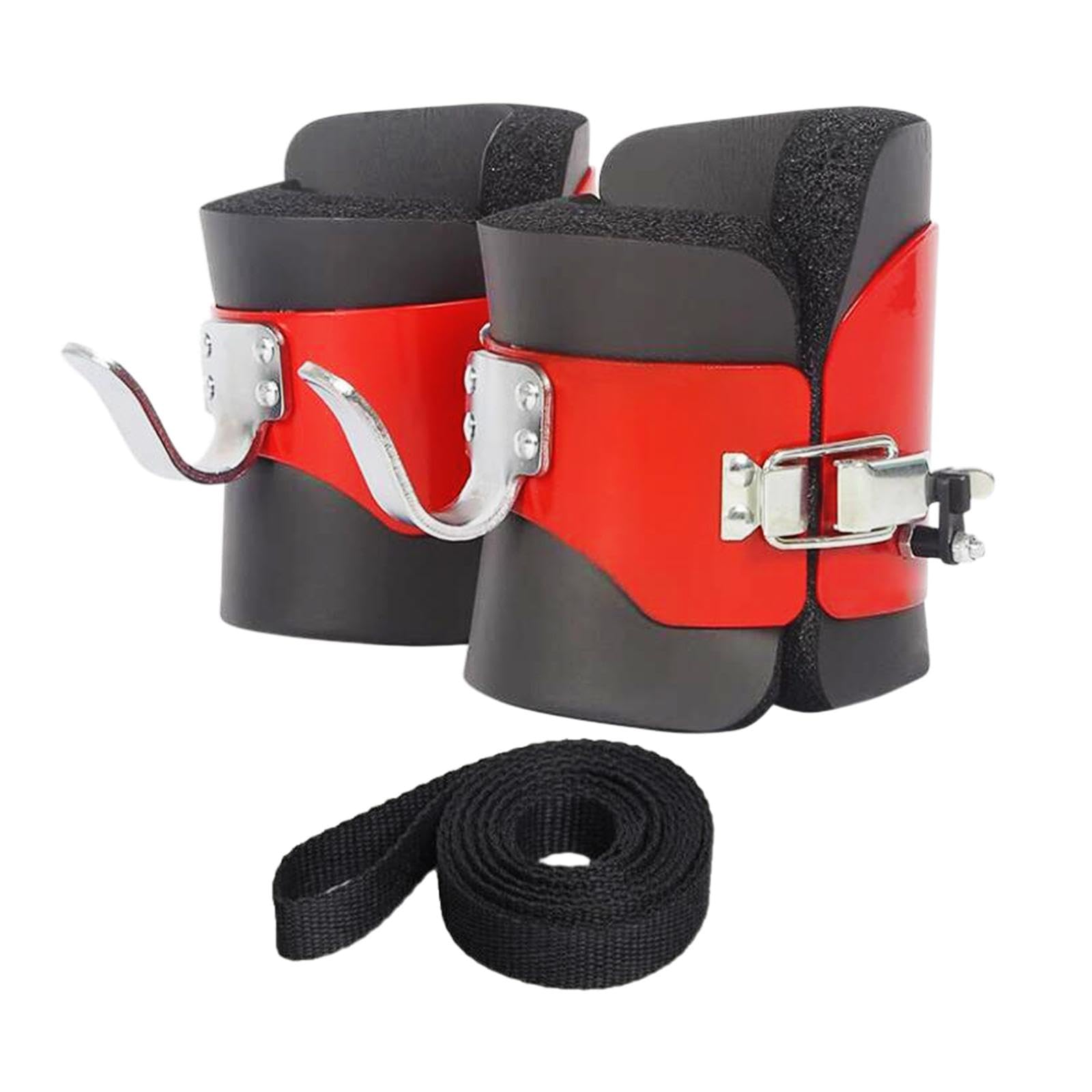 Bnf® Anti Inversion Boots Boots for Sit Up Abdominal Exercise Gym Black Red|Sporting Goods|Fitness Running & Yoga|Fitness Equipment & Gear|Inversion Tables