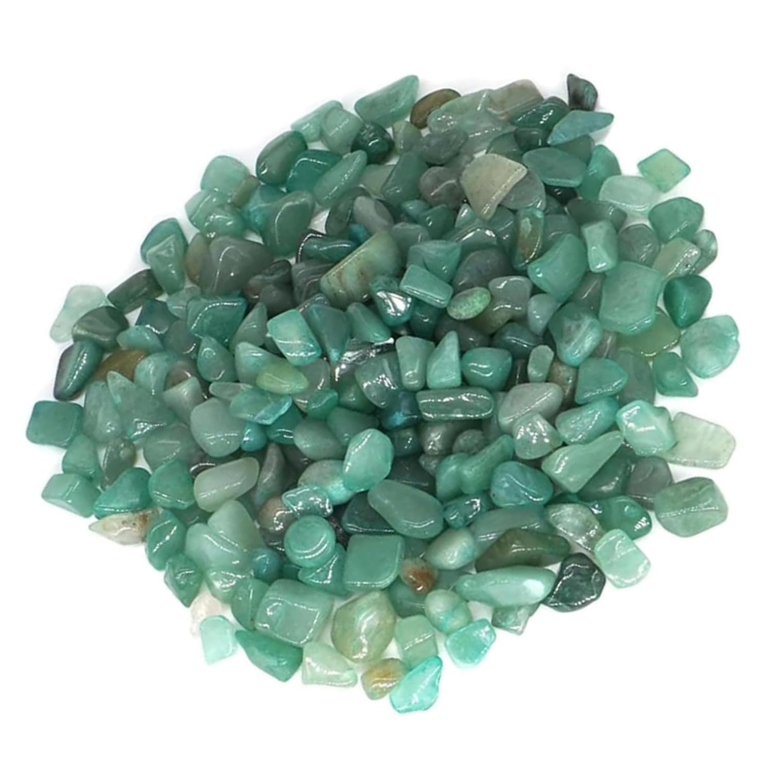 Amazon | YUENTOEN アクアリウム 石 7-9mm 500g クリスタル製