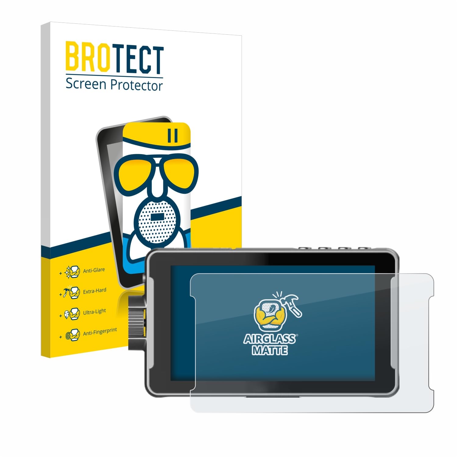brotect Anti-Glare Glass Screen Protector Matte Compatible with Viltrox DC-550 Pro - Anti-Scratch 9H Protection Film