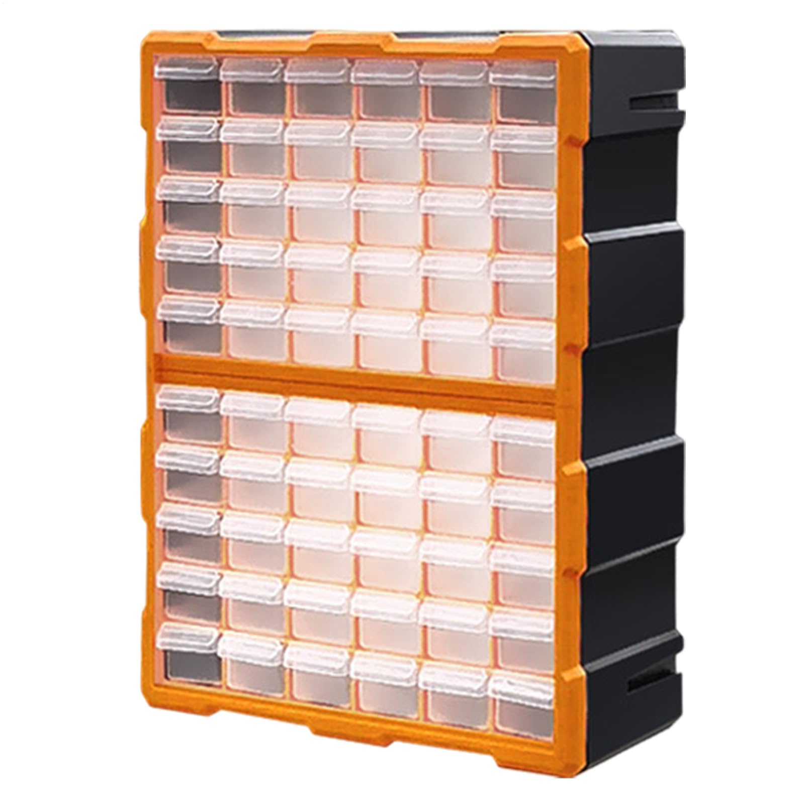 Organizer per viti, organizer per parti - 60 cassetti organizer per riporre oggetti di ferramenta | Organizzatore per garage artigianale facile da impilare