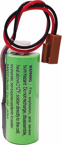 Miniatura 5 de (30 piezas) CR17450SE-R 3V 2500mah PLC batería para FANUC A98L-0031-0012 CNC sistema con conector