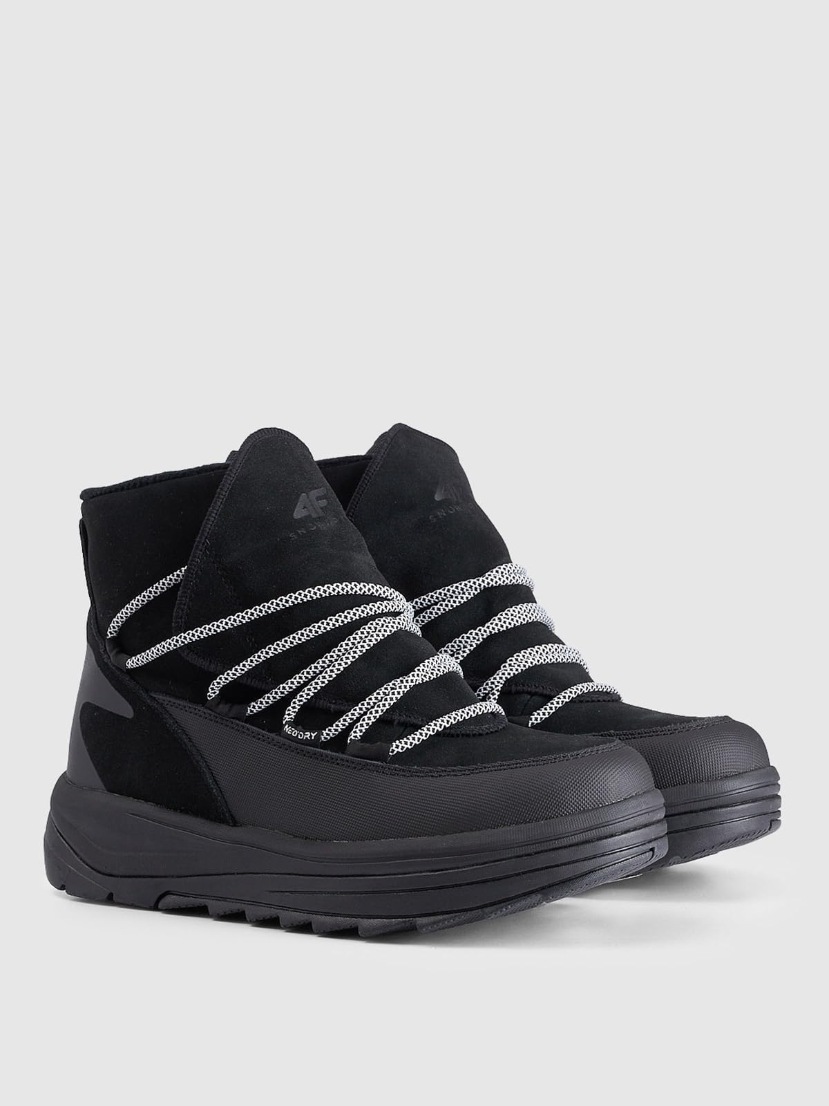 Buty trekkingowe 4F zimowe śniegowce Primaloft damskie