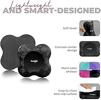 Vista 3 de Yes4All 2 rodilleras de yoga extra gruesas, almohadillas de yoga para ejercicio de pilates, almohadillas de 13/16 pulgadas para rodillas y coderas