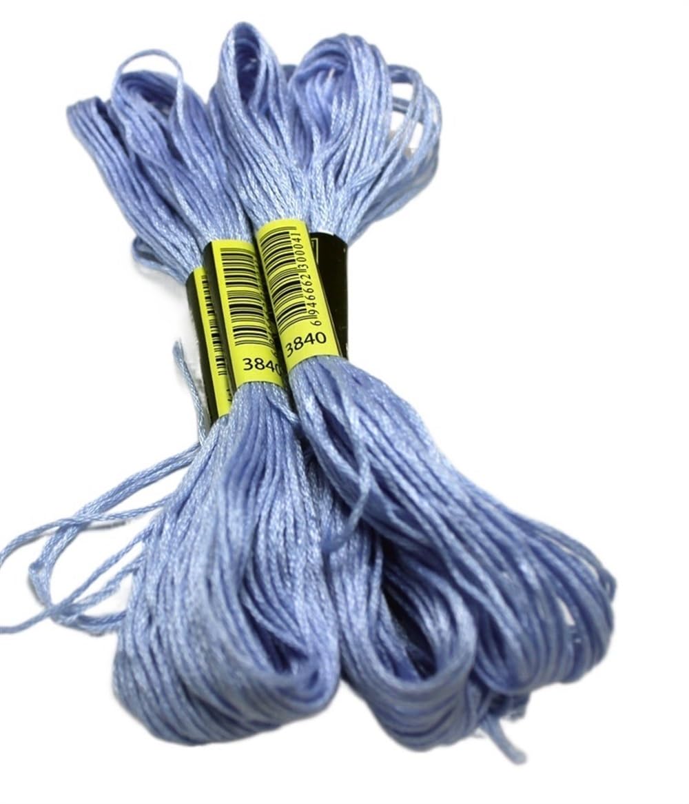 HESHUWEN Bracelet Thread 10 Pieces Cross Stitch Threads/Cross Stitch Embroidery Thread Thread For Bracelet Making(3840)