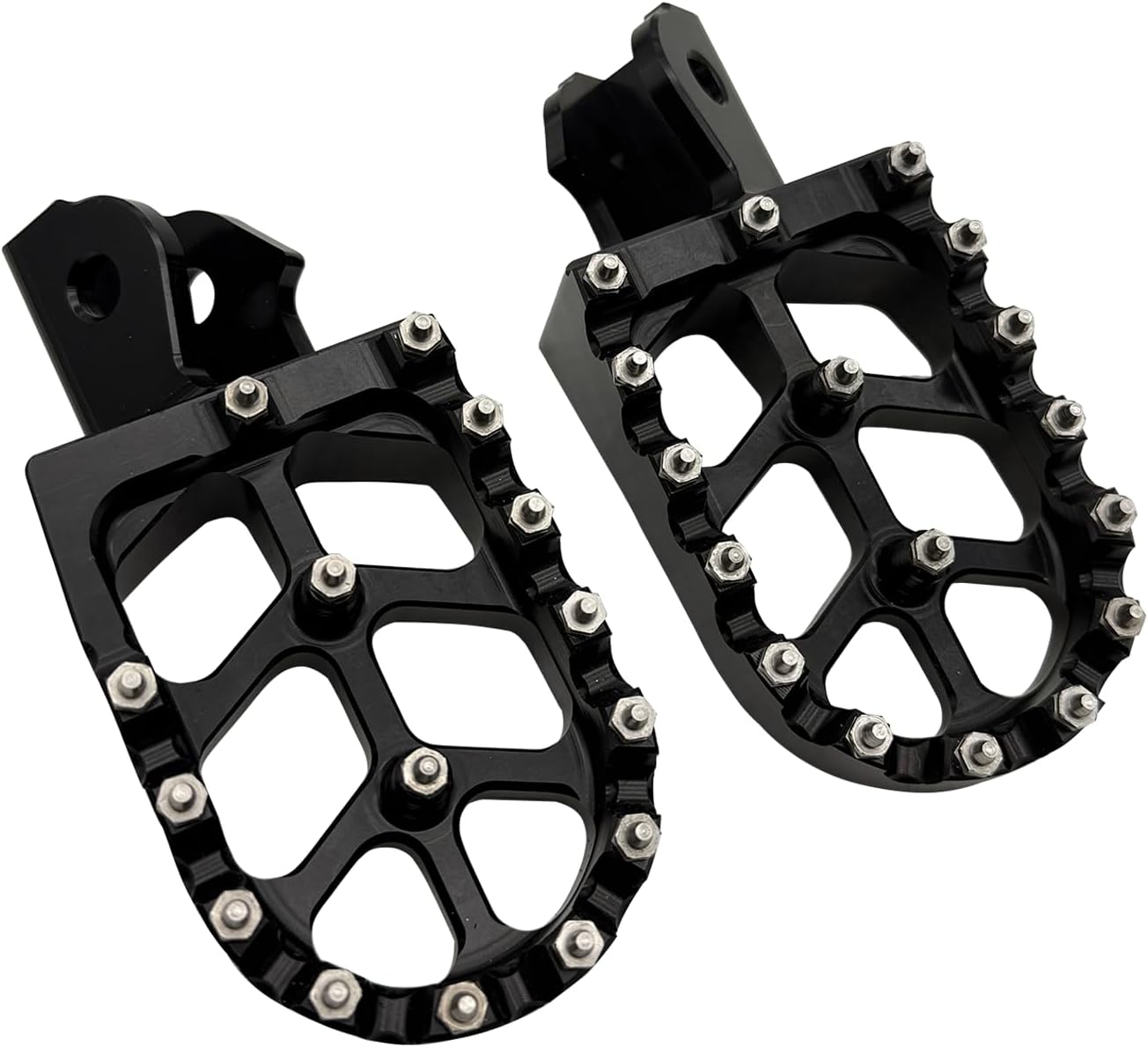 Motorcycle Foot Pegs (PURPLE, KX65 00-19)