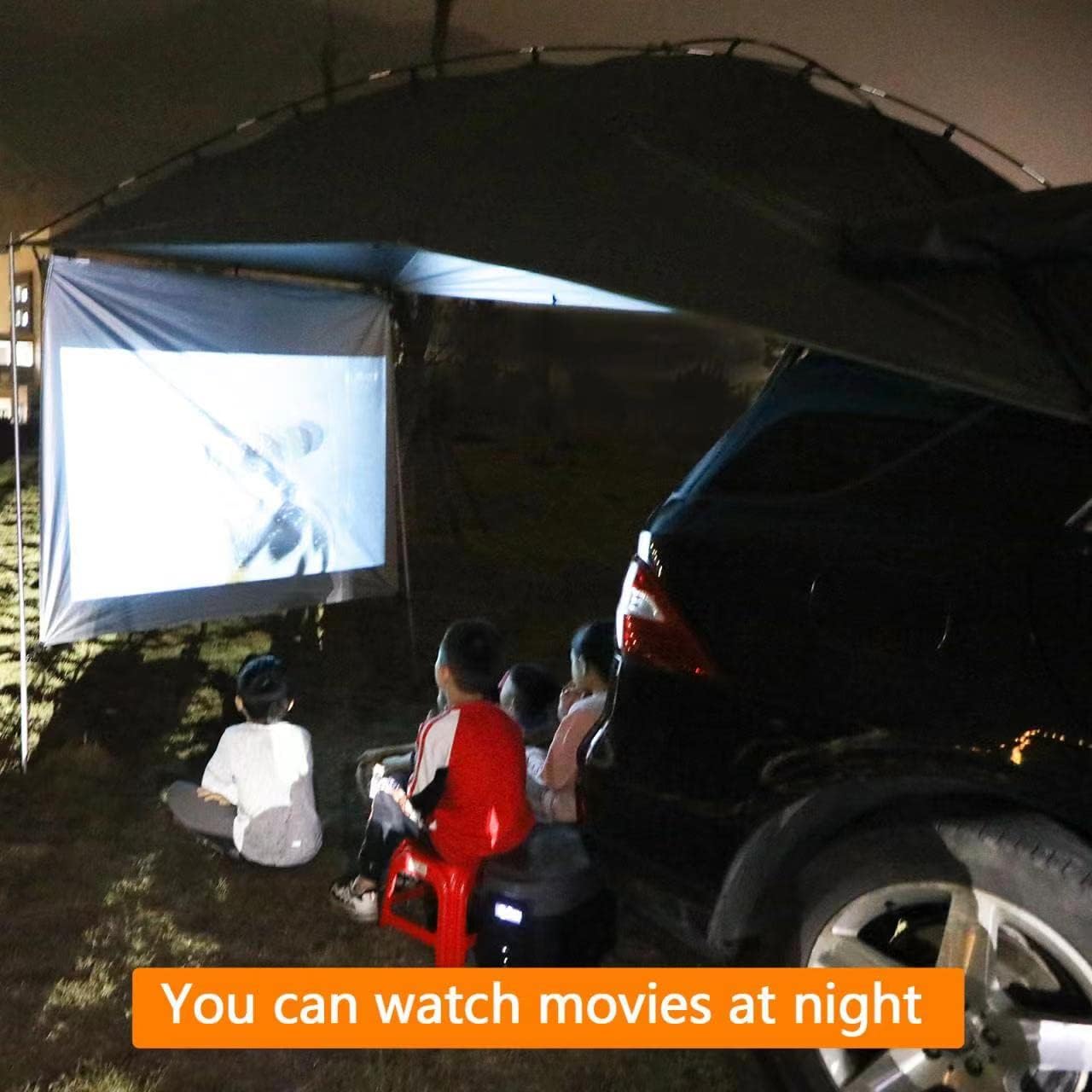 SUV Tailgate Tent with Awning,Waterproof 3000MM UPF 50+,Tailgate Shade Awning Tent for Full Size SUV/Van/MPV/CUVCamping (Large Size) SUV Tailgate Tent with Awning,Waterproof 3000MM UPF 50+,Tailgate Shade Awning Tent for Full Size SUV/Van/MPV/CUVCamping (Large Size)