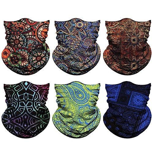 Image of JOEYOUNG Headwear, Bandana, Neck Gaiter Head Wrap Headband Balaclava Magic Scarf