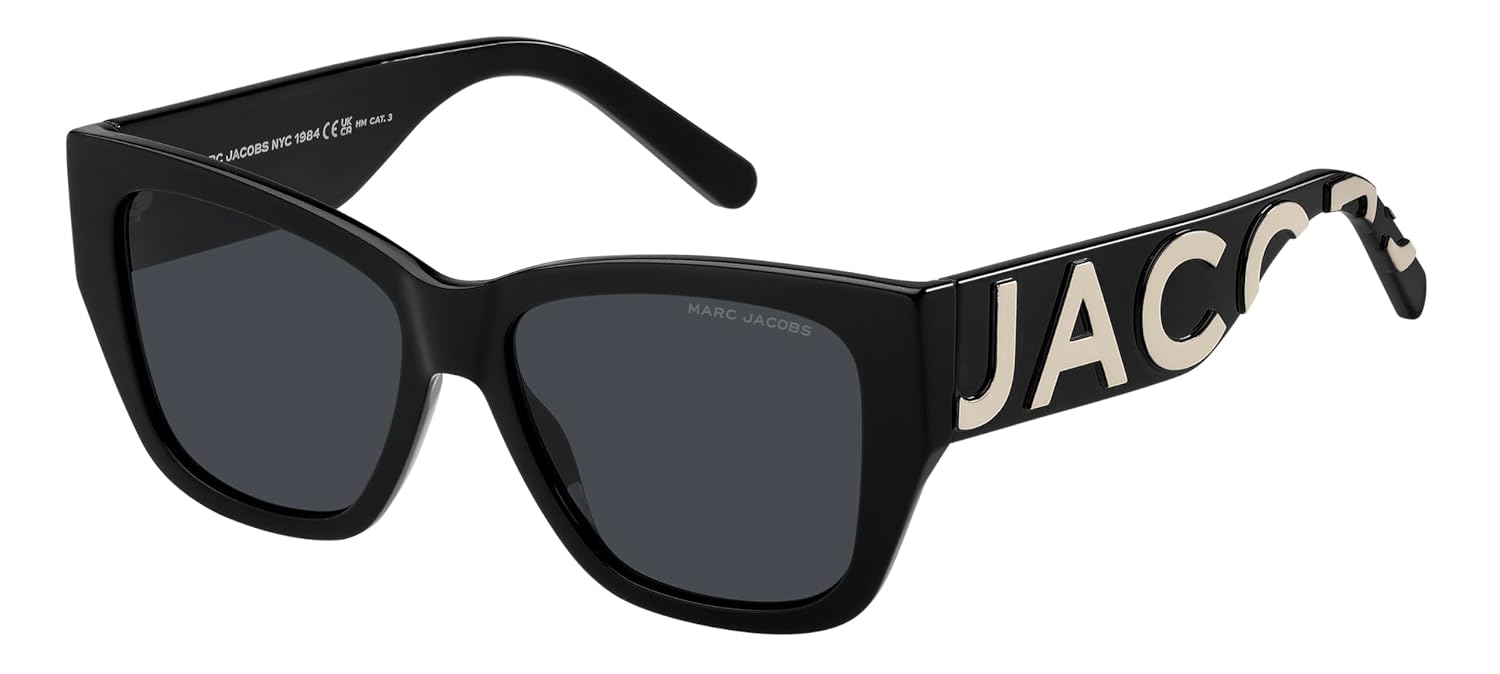 Marc Jacobs MARC 695 S Black White Grey 55 16 145 women Sunglasses