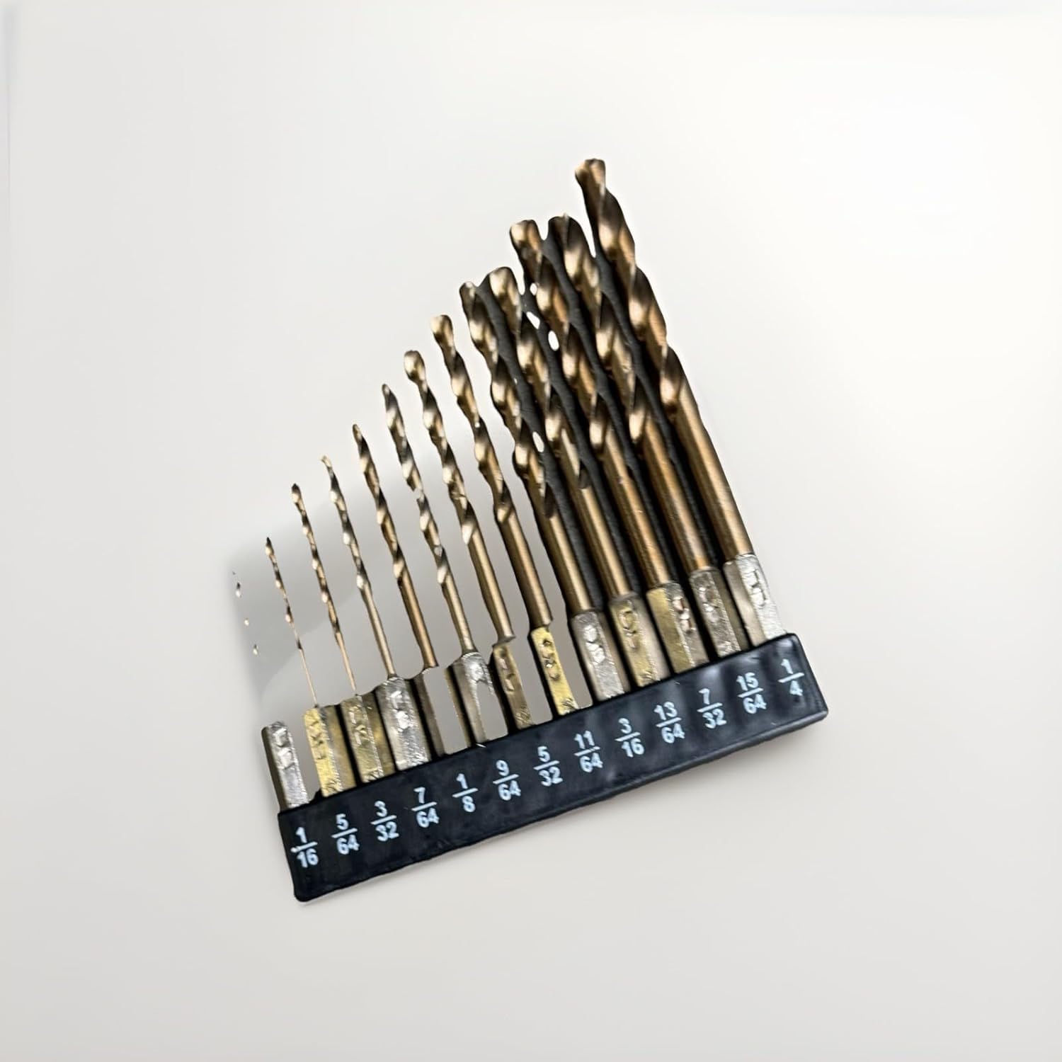 Pro 13pcs 1/4” Hex Shank Quick Change Cobalt Drill Bit Set Multi Bits