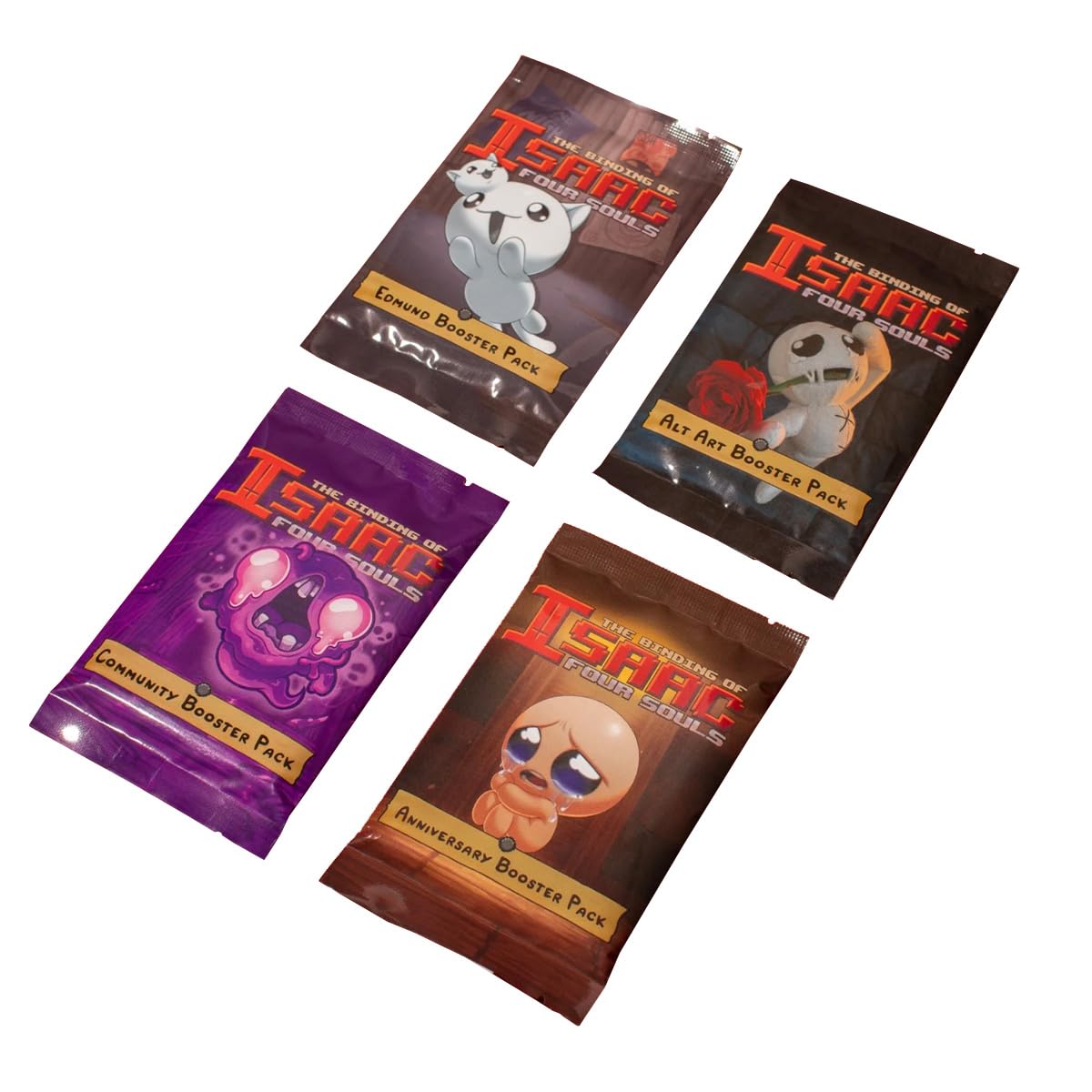 Maestro Media Ventures | The Binding Of Isaac Four Souls Booster Pack Bundle | Bundle Booster Per Gioco Di Carte | 1-4 Giocatori | 30-60 Min