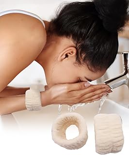 DJA523-02 - 2 muñequeras para lavar la cara, ...