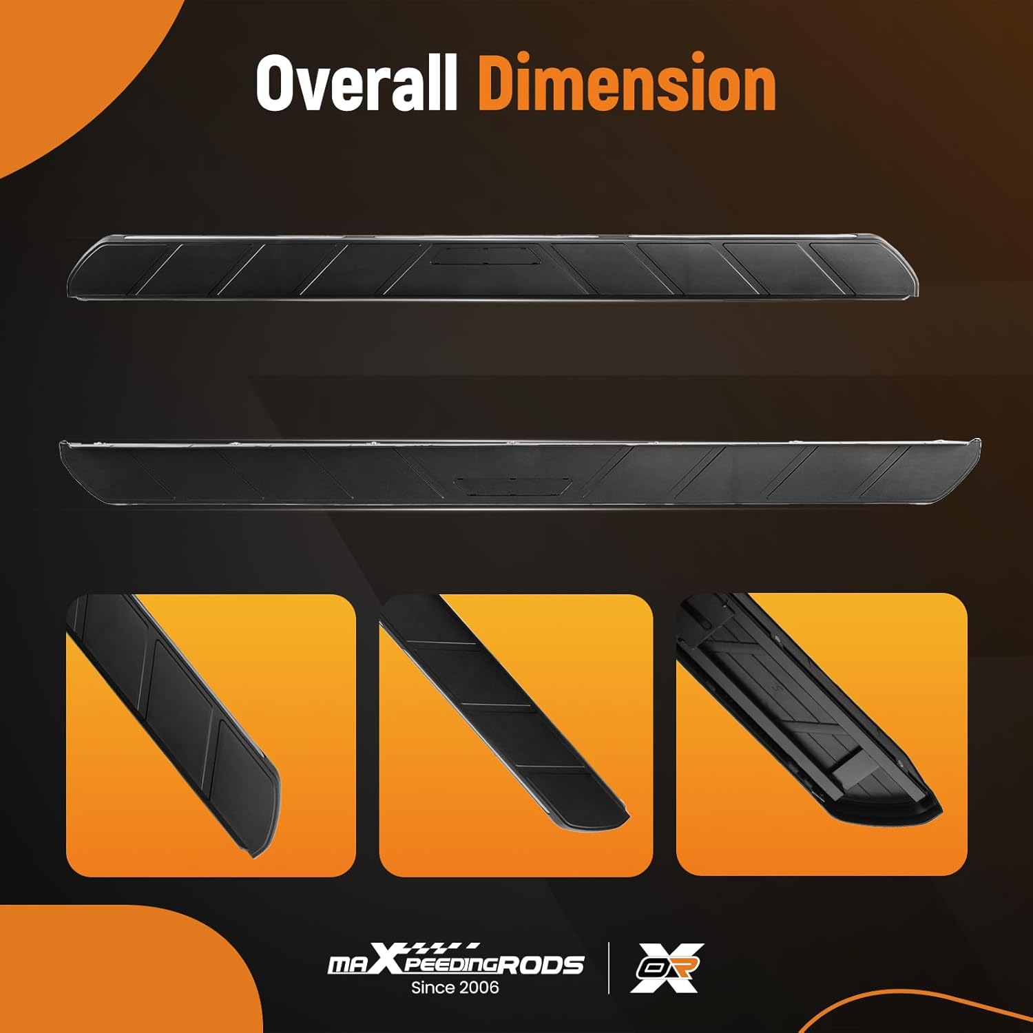 maXpeedingrods Running Boards for Honda CR-V 2023-2025, Aluminum Side Step Nerf Bars