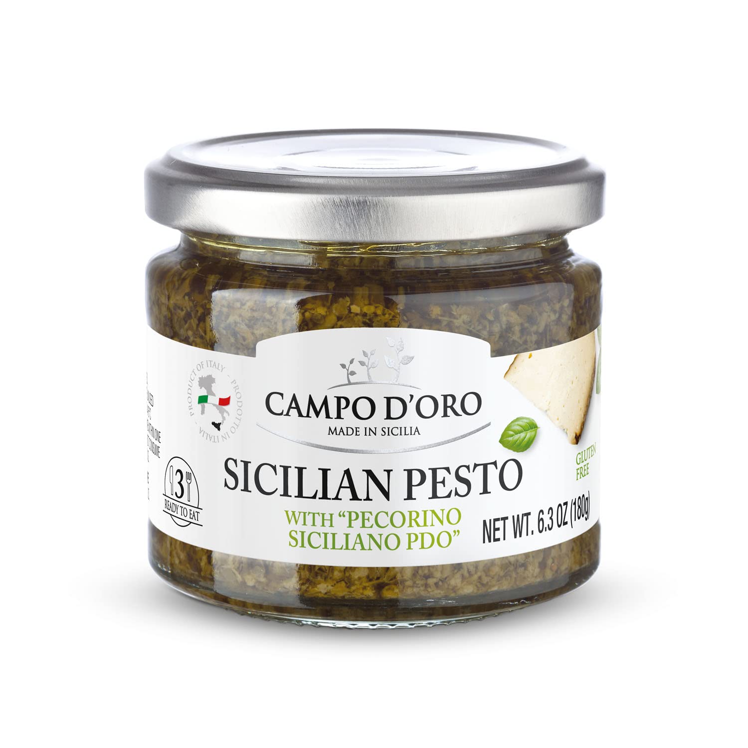 Generic C.ampo D'oro Sauce Pesto Sicilian 6.35 oz (Pack of 6)