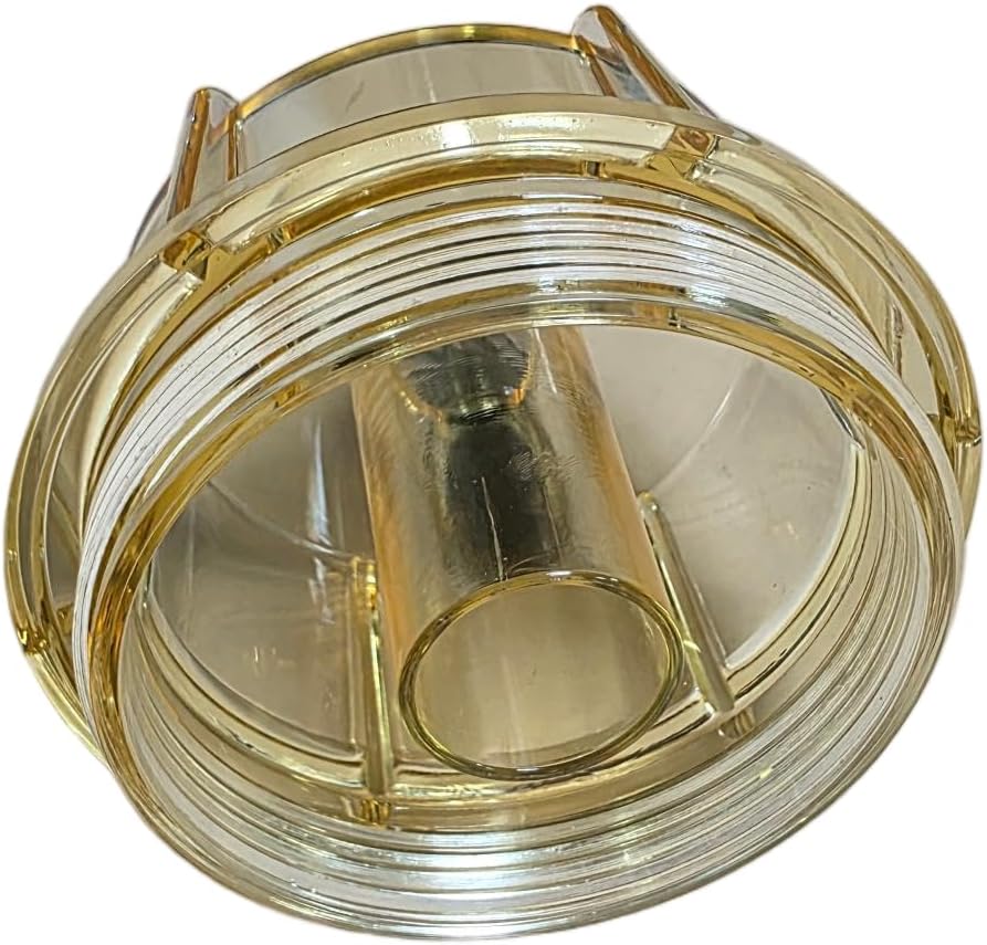 Fuel Filter Oil-Water Separator Bowl RK30495 (plastic) Compatible with Racor Diesel Fuel Filter S3211TUL S3228TUL 320R-RAC-02