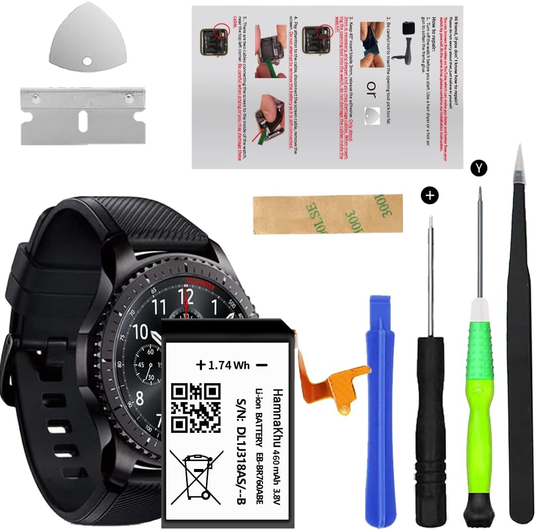 Samsung Gear S3 Frontier Akku Wechseln Akku für Samsung Gear S3 Frontier , LCLEBM für Samsung Gear S3 Frontier