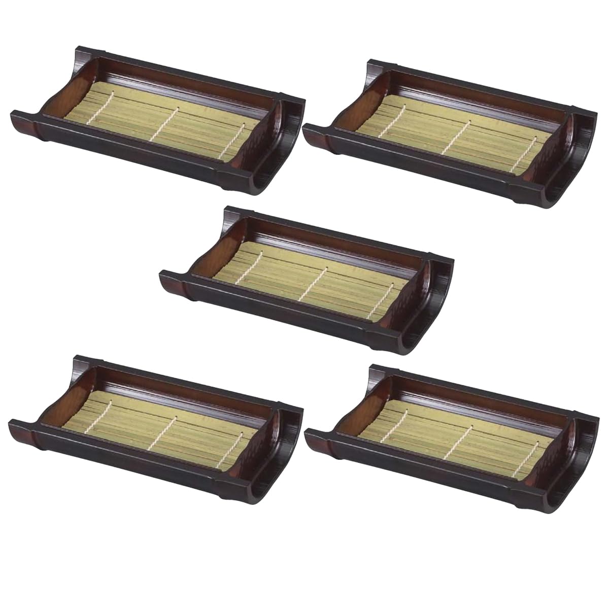 J-kitchens そば 器 ざるそば盛器 割れにくい 樹脂製 21 x 11 x 10.5 cm
