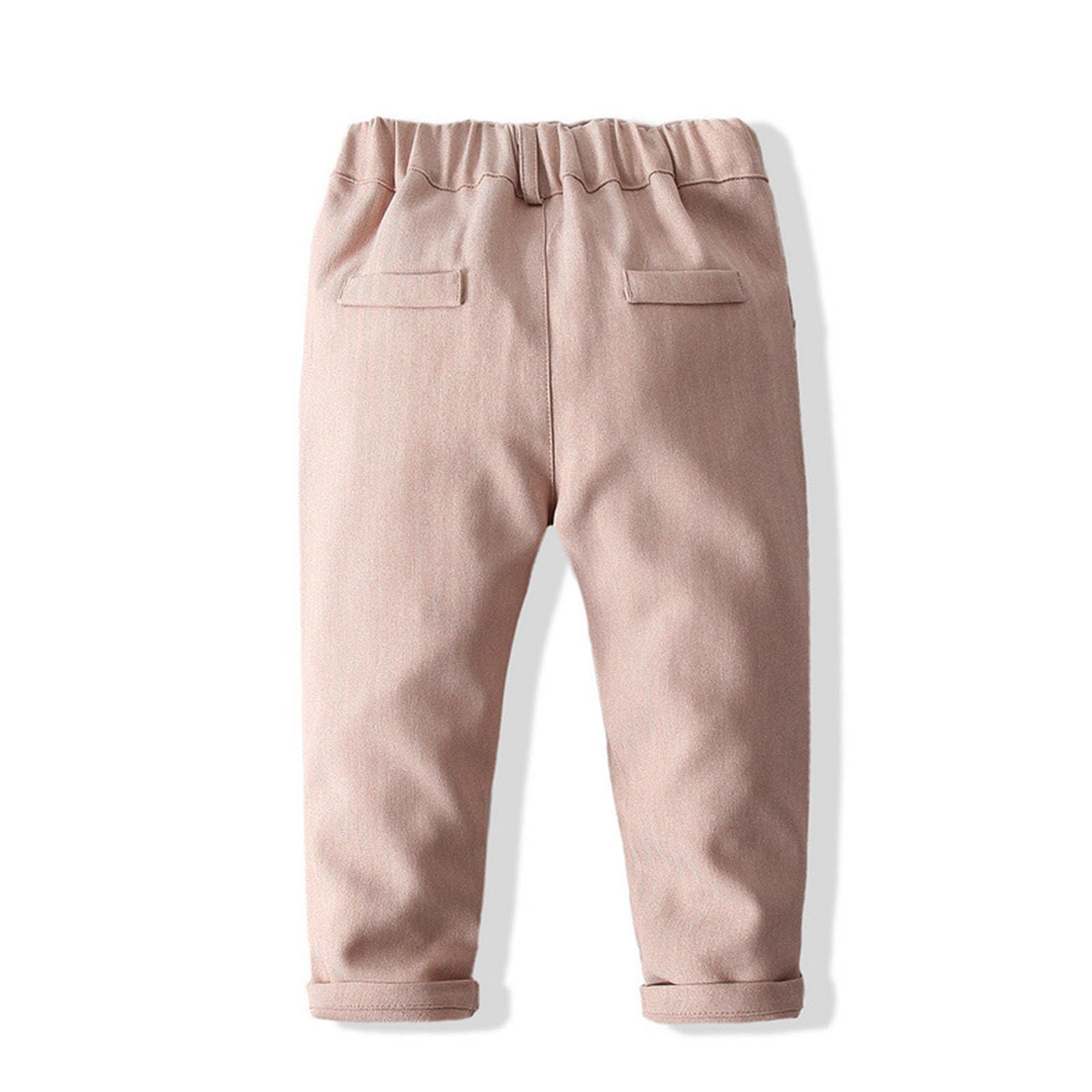 inhzoy Completo Cerimonia Bambino Bimbo Smoking Abito da Festa di Matrimonio Compleanno Elegante Gilet Panciotto Camicia e Papillon Pantalone Abito Formale Gentleman