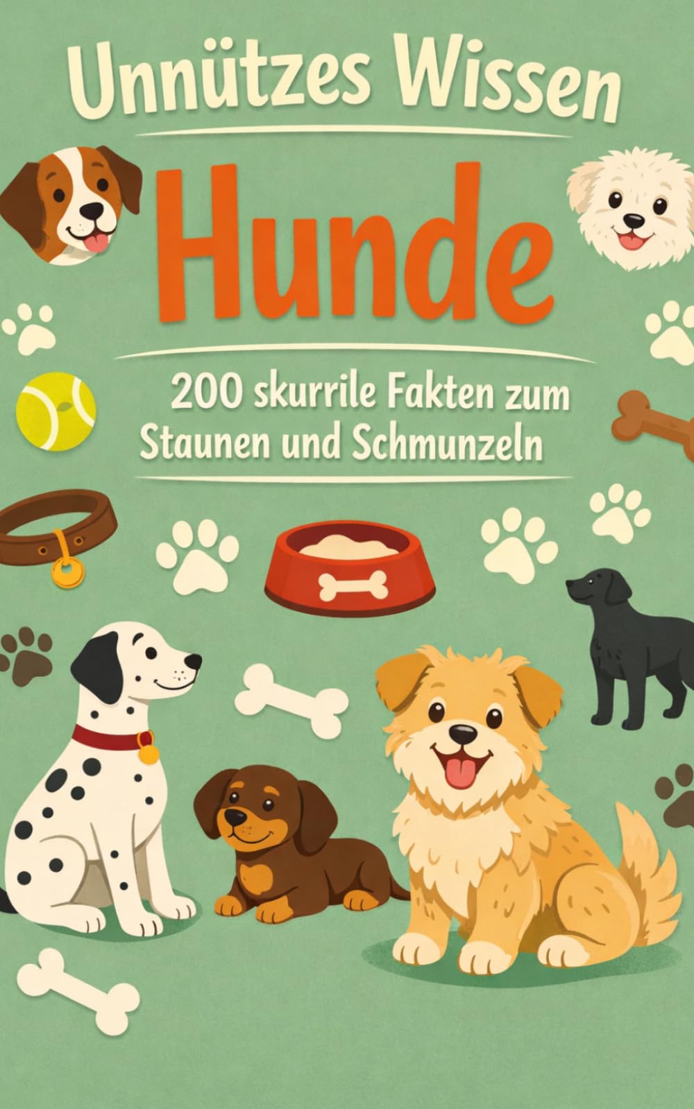 Unnützes Wissen Hunde: 200 skurrile Fakten zum Schmunzeln und Staunen