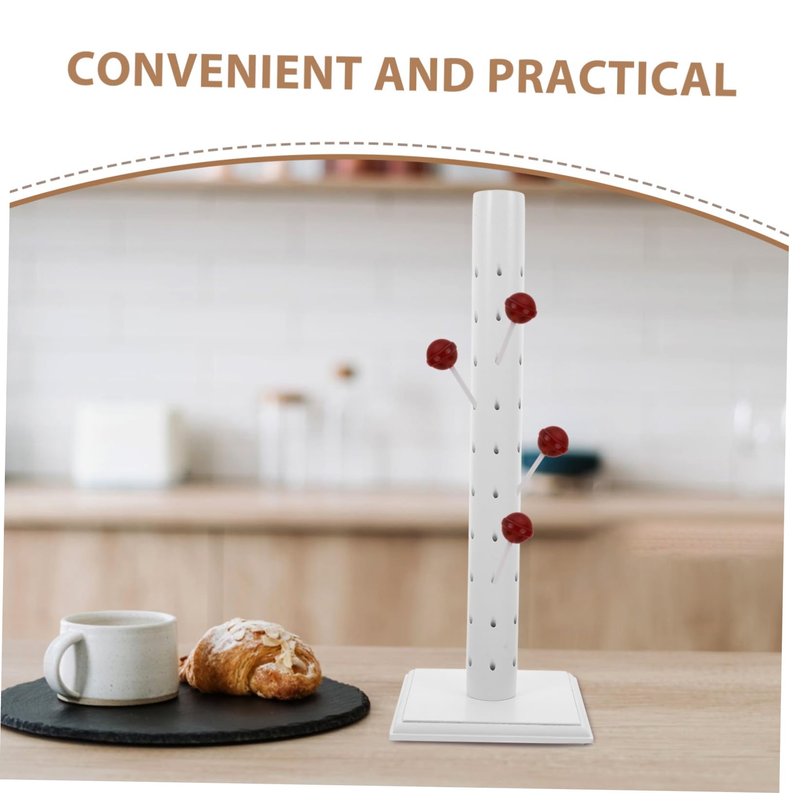 Zerodeko Holz Lutscherständer Mehrstöckig Verstellbarer Cake Pop Halter Dekorativer Süßigkeiten Tischdeko Für Partys Hochzeiten Geburtstage