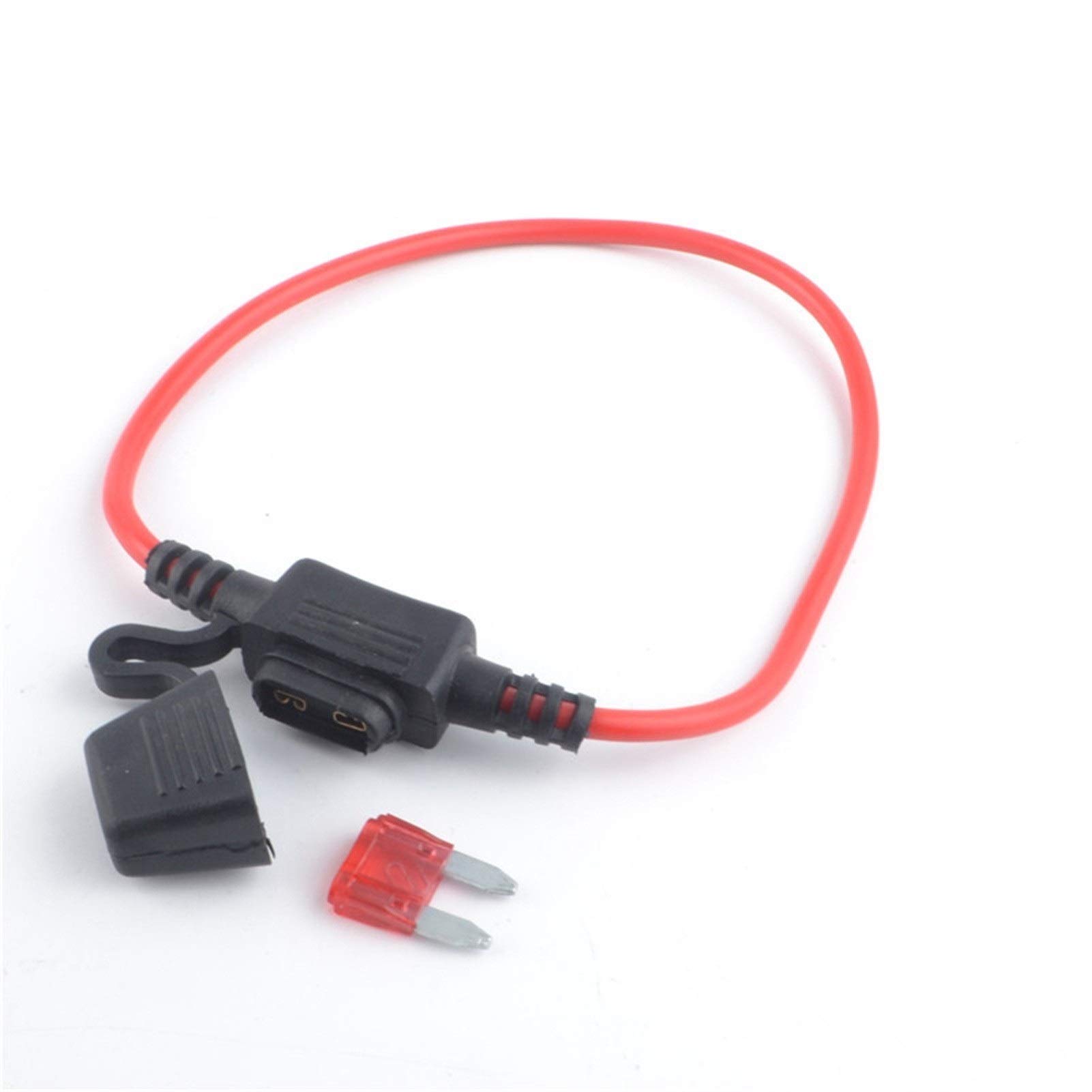Juego de portafusibles cuchilla para motocicleta camión y fusibles mini 10A 15A