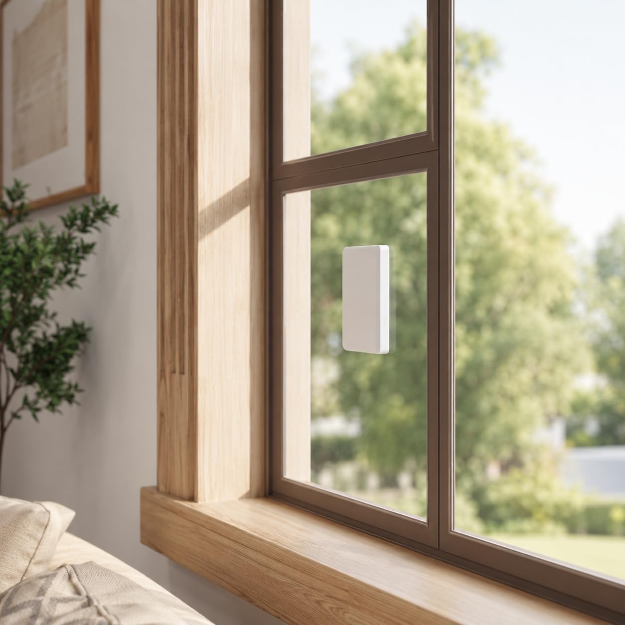Daewoo Détecteur Vibration Anti-Bris de Glace Zigbee WVD502Z – Pack de 3 – Compatible Centrale Elite PA501Z – Notification App Daewoo Home Connect – sans Abonnement