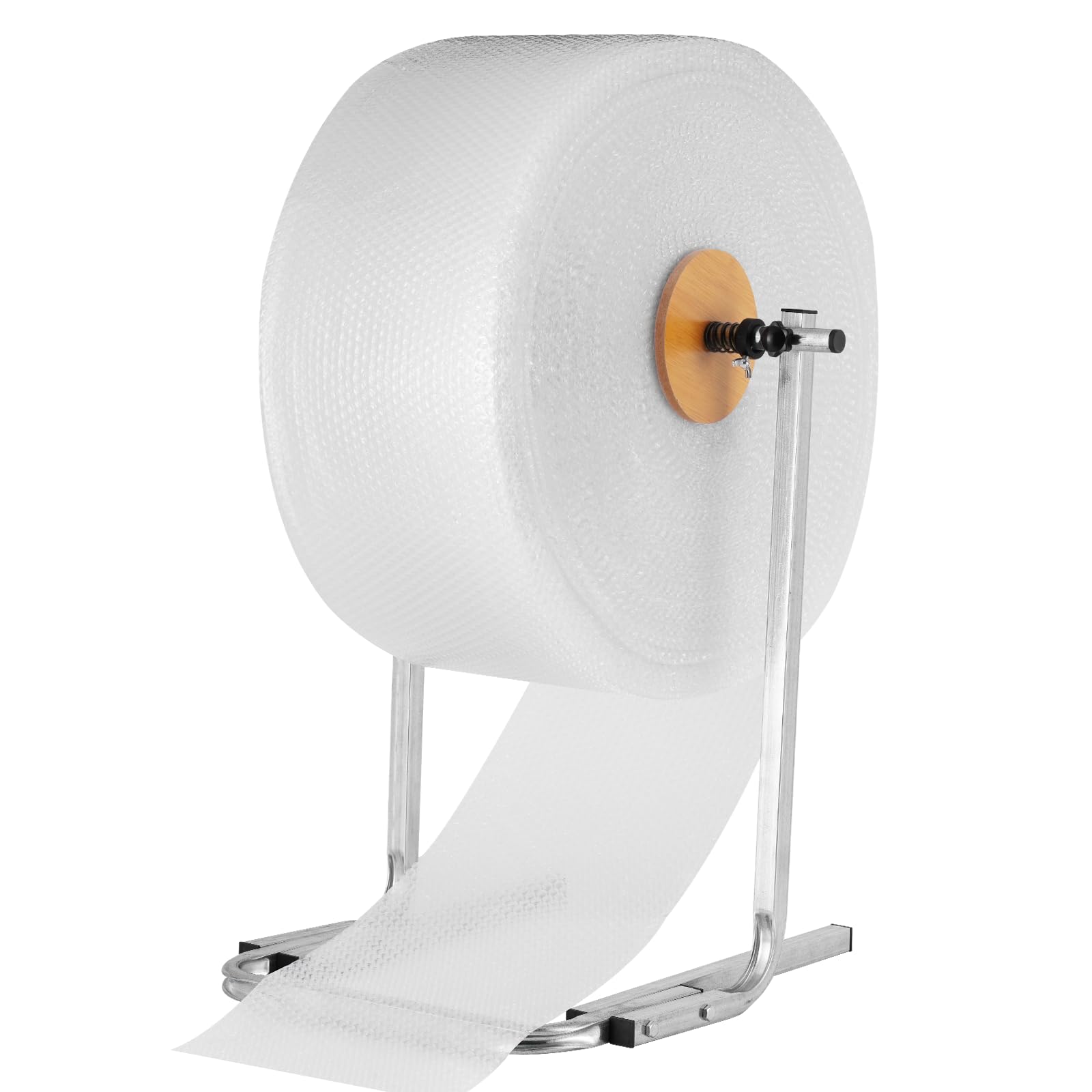 12 inch Bubble Wrap Roll Dispenser, Manual Tabletop Bubble Cushion Foam Wrap Holder for Packing, Moving and Shipping