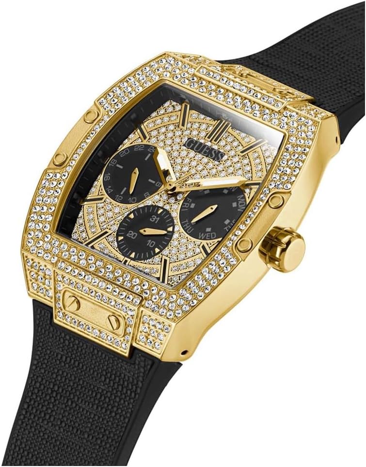 GUESS Men's Trend Tonneau 43mm Watch