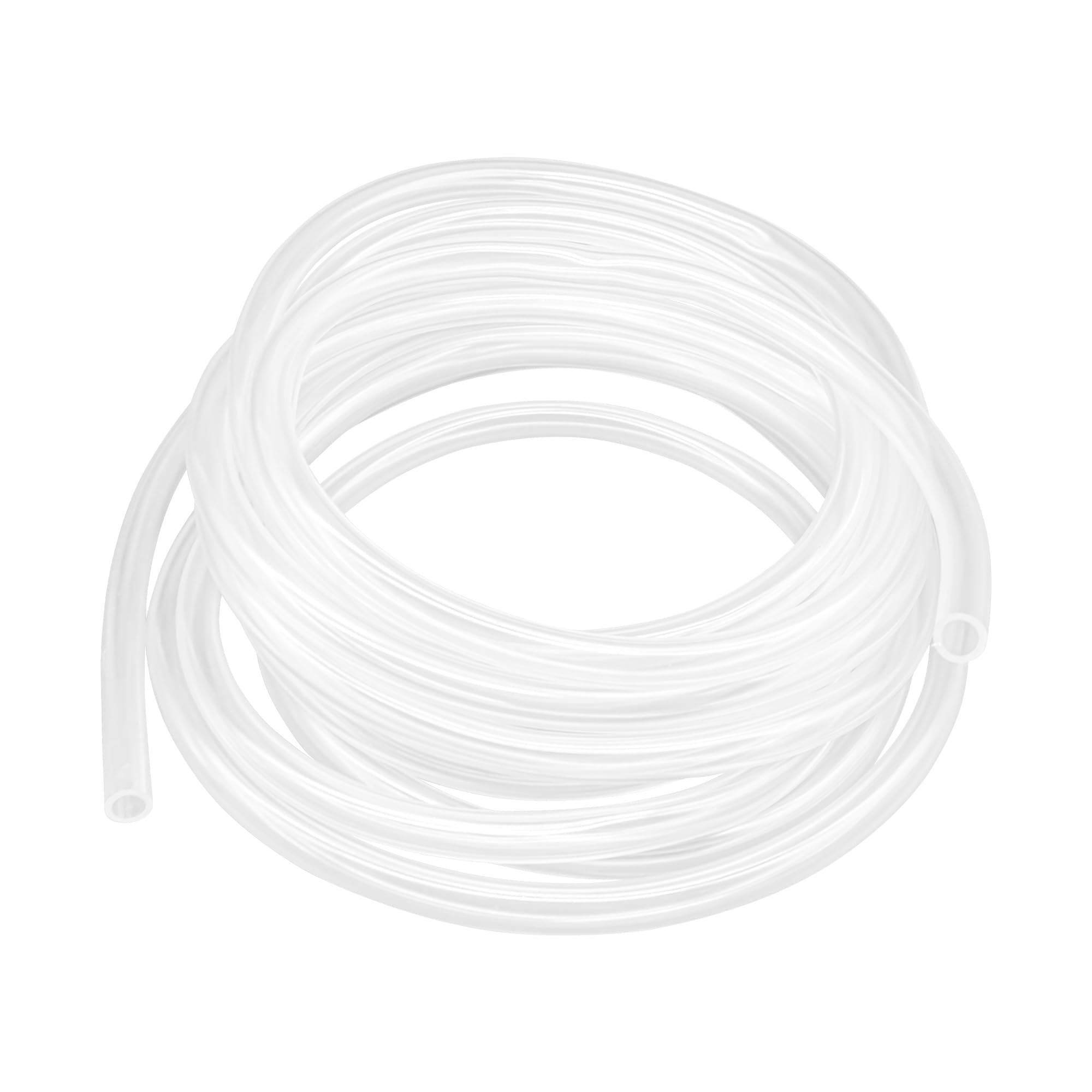 LAVMHAB PVC Tube 10mm ID x 13mm OD 5m(16.4ft) Clear Vinyl Hose PVC Tubing, Lightweight and Flexible Plastic Tubing Water Air Pipe