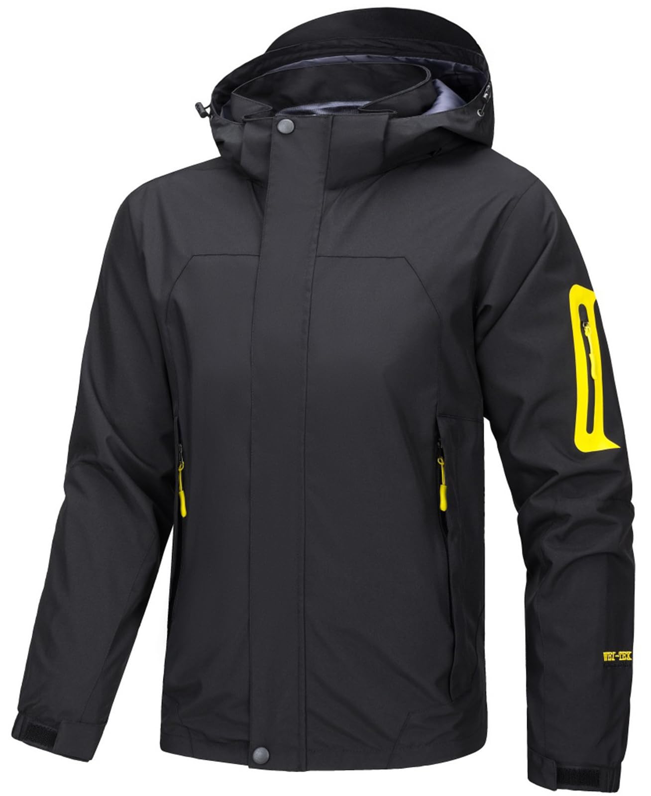 PADOLA Chaqueta Hombre ligera Chaqueta Aire Libre Entretiempo Cortavientos Softshell Impermeable Abrigo Deportiva