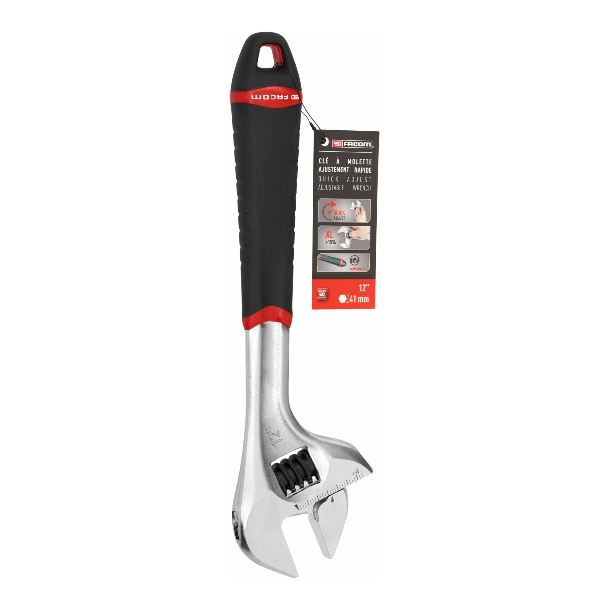 LLAVE INGLESA 12 AJUSTABLE CON VAINA