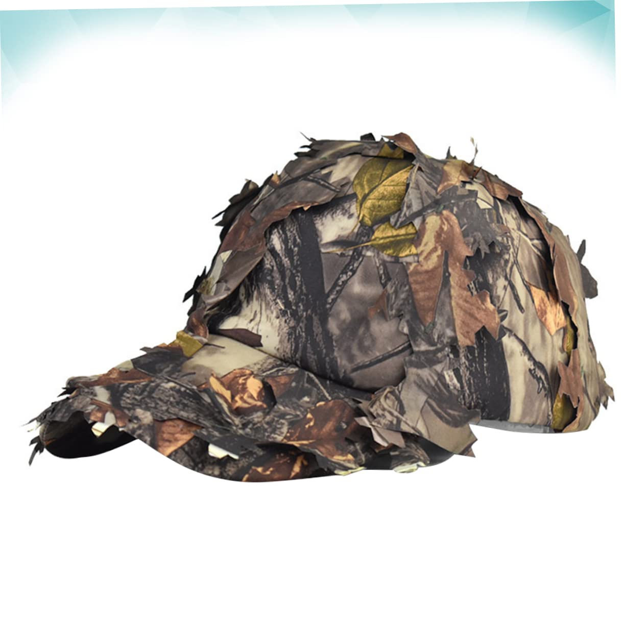Gorra de béisbol de Camuflaje Sombrero con Solapa en el Cuello Gorra de Beisbol Sombrero para el Sol Tapa árbol Cubo de Golf Gorras Unisex Gorra de Camuflaje para Exteriores Yellow