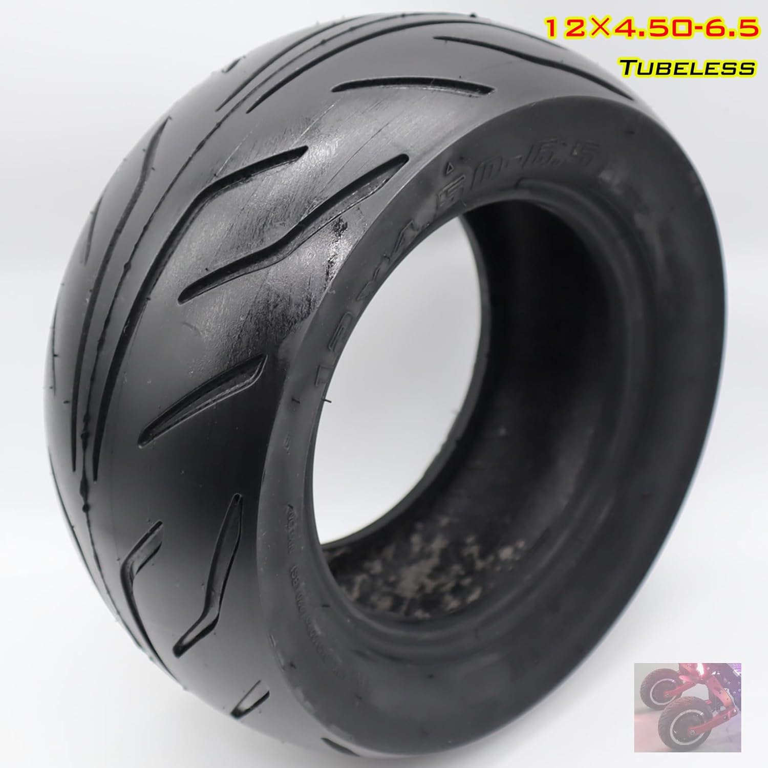 Scooter Tires 12 Inch 12x4.50-6.5 Tires Vacuum Tubeless Tyre For Electric Scooter 12 * 4.50-6.5 Tires Parts