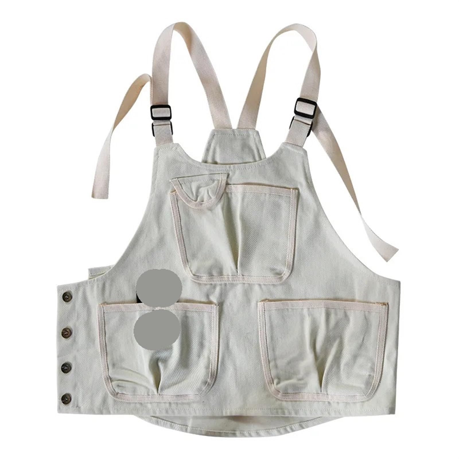 Delantal de Trabajo Delantal vaquero industrial Barista Restaurante Cocina Camarero Ropa de trabajo Monos pintura