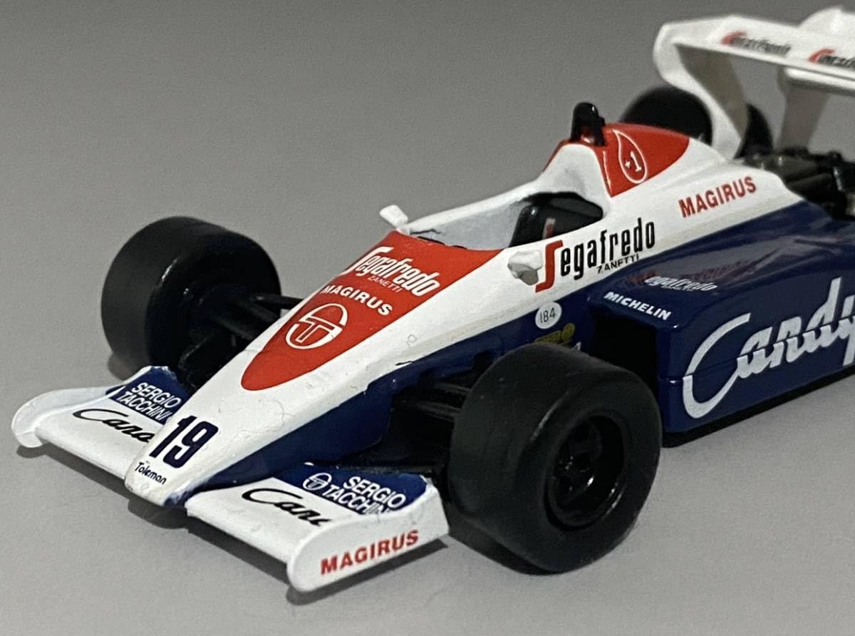アイルトン・セナToleman TG184 正真正銘本物！モナコGPでセナが乗ったF1マシン「トールマン
