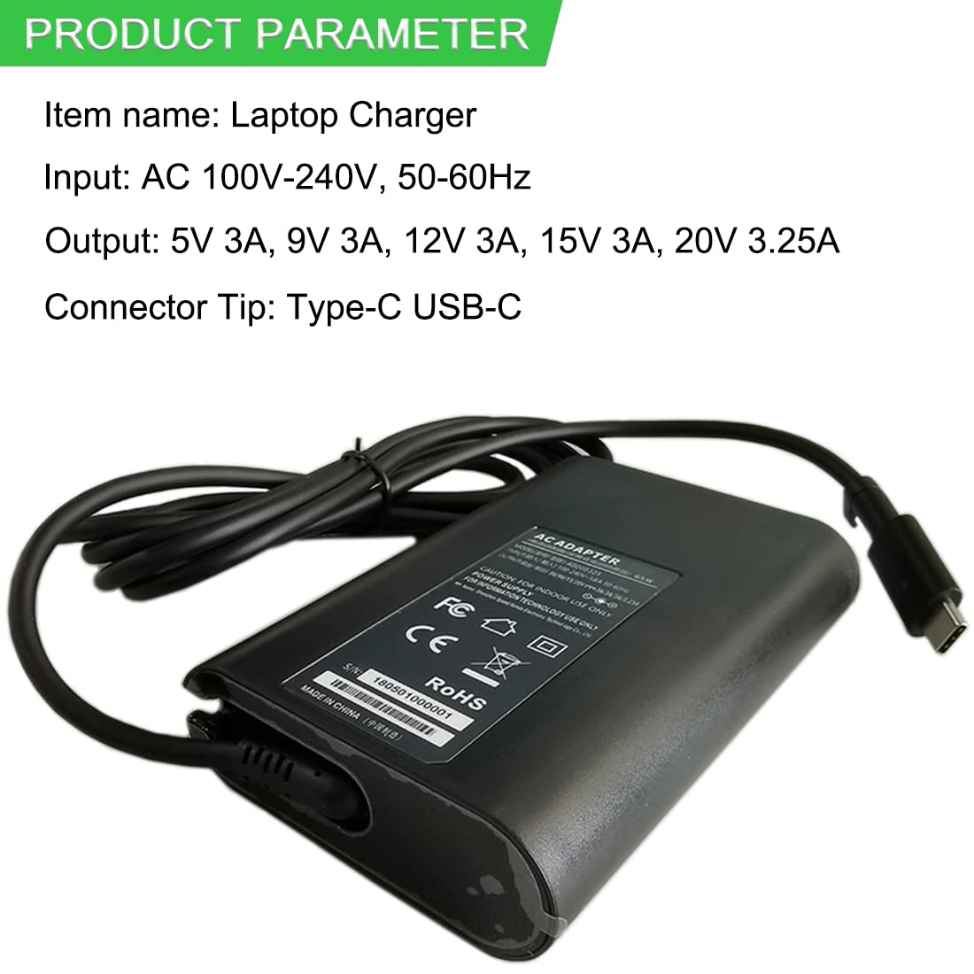 USB C Caricatore Per Dell Latitudine 5420 7390 5520 ... - Alibaba - Foto 4