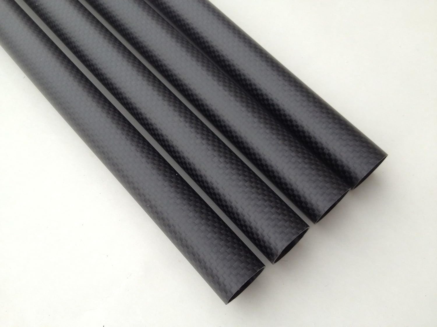 Tubo de fibra de carbono, tubo de fibra de carbono 3K OD 5 mm 6 mm 7 mm 8 mm 9 mm 10 mm X 1000 mm de longitud, material/tuberías de compuesto 100% de carbono. Avión RC/RC DIY(1pc 6 * 4 * 1000 Matte)