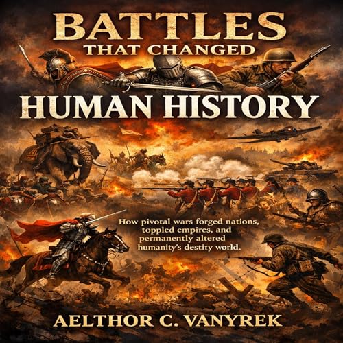 Battles That Changed Human History Audiolivro Por Aelthor C. Vanyrek capa