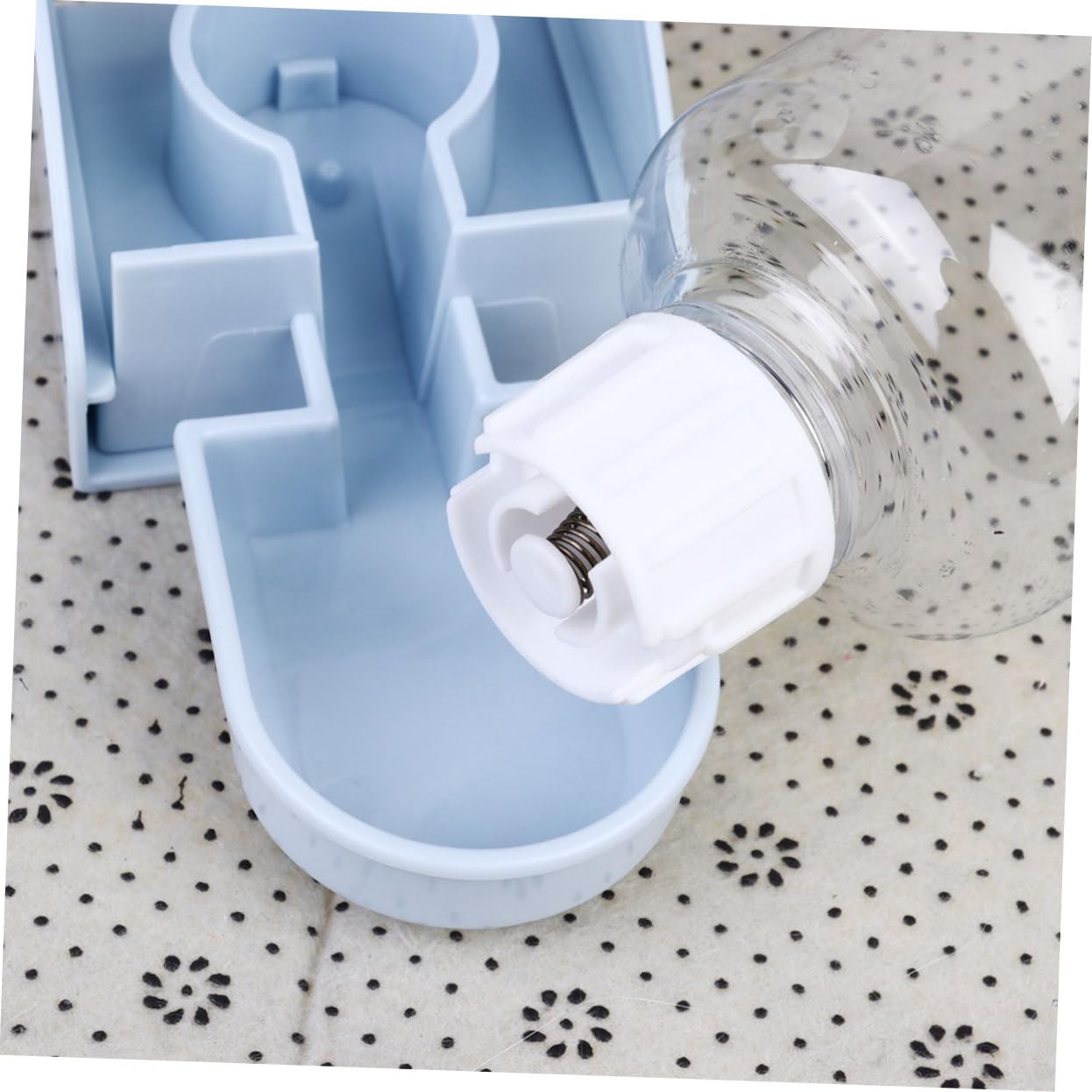 Abaodam Automatic Pet Water Dispenser Leakproof Drinking Feeder for Dogs Cats and Animals Easy Install Cage Mounted for Hamsters and Pigs