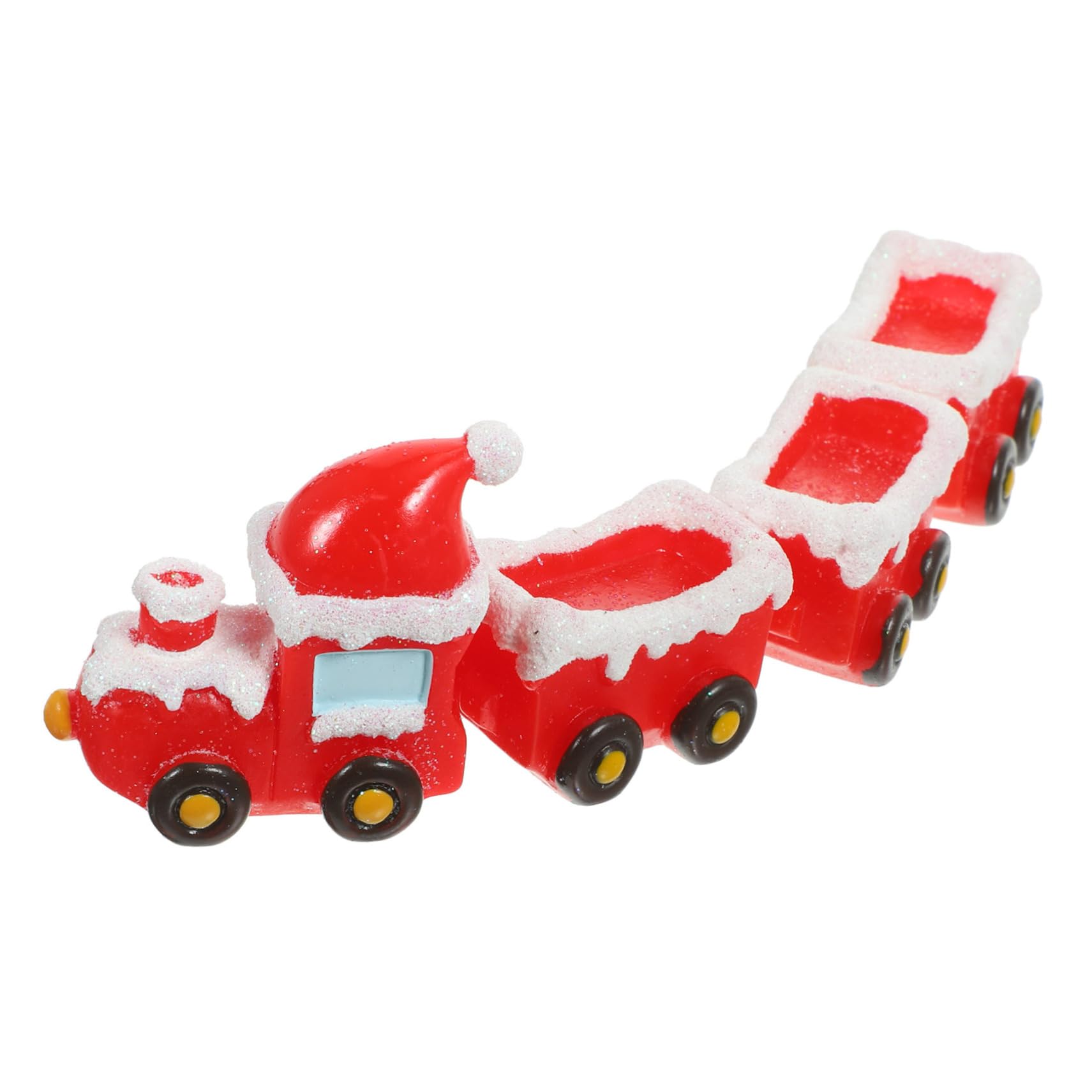4 Set Di Ornamenti Per Treni Di Natale Scene Di Villaggio Natalizio Decorazioni Natalizie Statuette Accessori Decorazioni Natalizie Per Case Di Bambole In Miniatura Cervi
