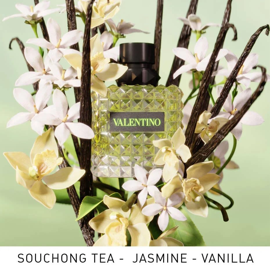 Valentino Perfume Mini Gift Set for Women: Born in Roma Donna Trio Discovery Set - Includes Born in Roma Donna, Coral Fantasy, Green Stravaganza 0.2 fl oz Each