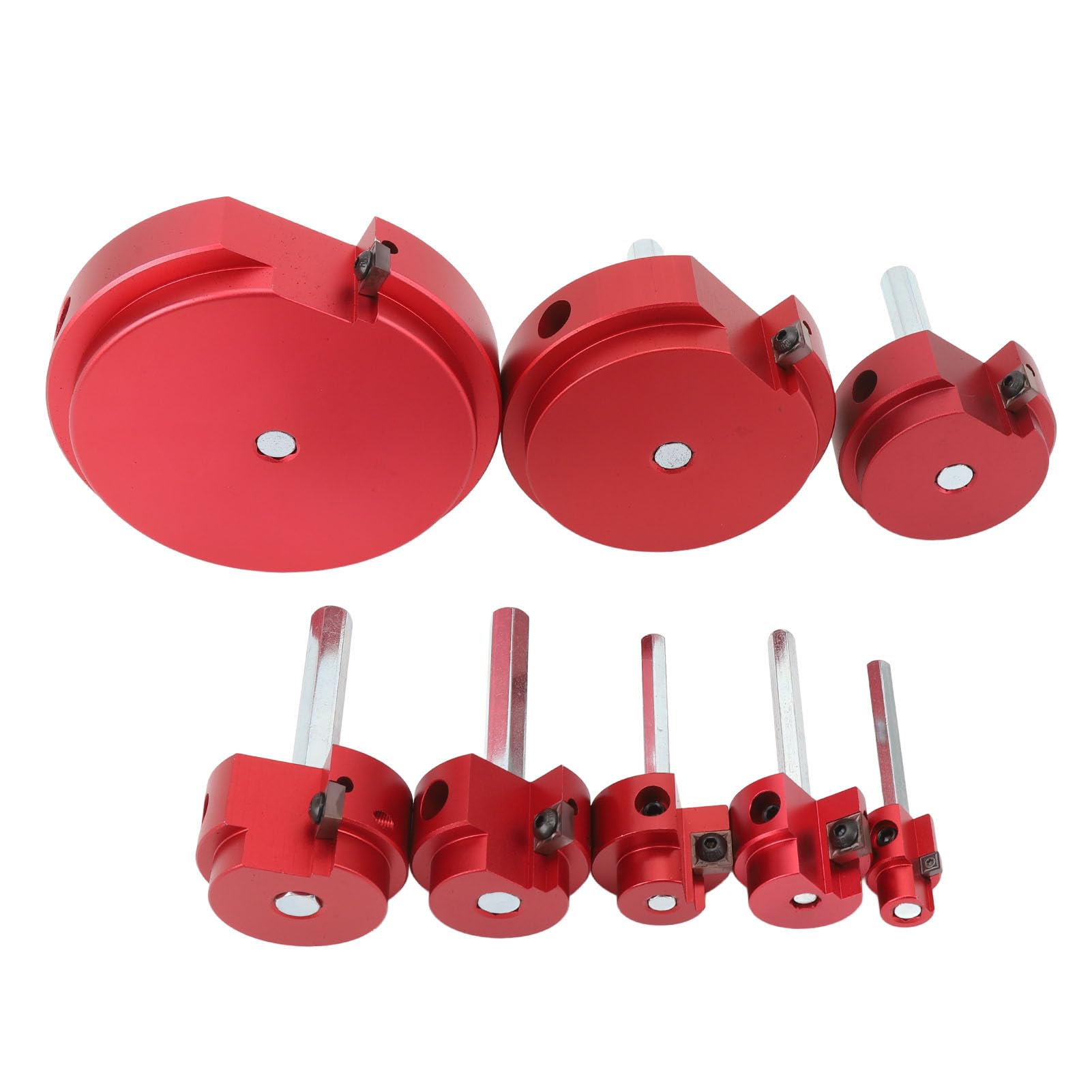 Respicefinem Escariador de Tuberías Kit Profesional de Instalación de PVC para Líneas de Drenaje, 8 Piezas, Accesorios de Tuberías, Herramientas de Plástico y Escariadores de PVC 5